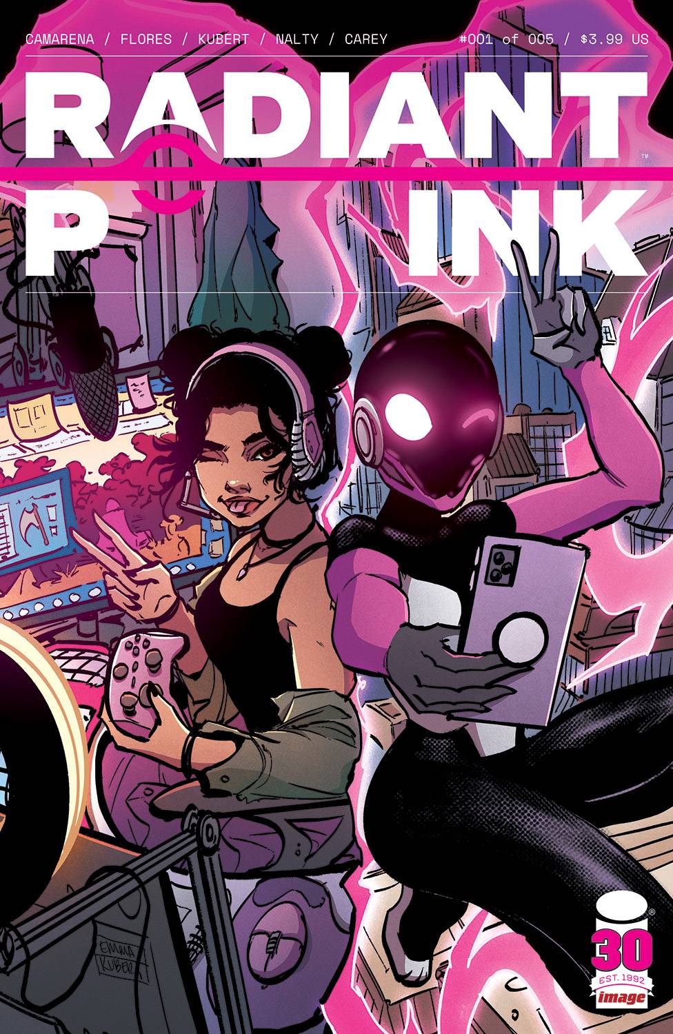 12/07/2022 RADIANT PINK #1 (OF 5) CVR A KUBERT MV