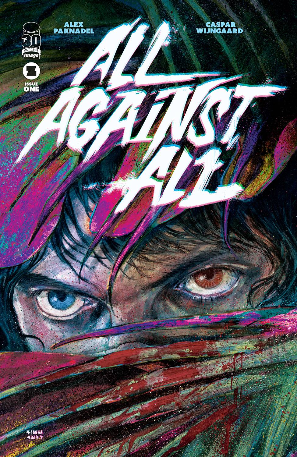 12/07/2022 ALL AGAINST ALL #1 (OF 5) CVR C 1:25 COPY INCV SIMMONDS