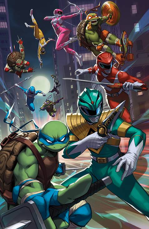 12/28/2022 MMPR TMNT II #1 EJIKURE EXCLUSIVE FOIL VARIANT