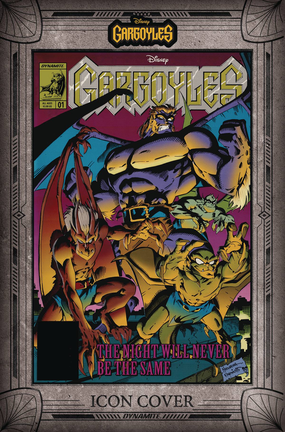12/07/2022 GARGOYLES #1 CVR I 1:10 COPY INCV MADUREIRA MODERN ICON