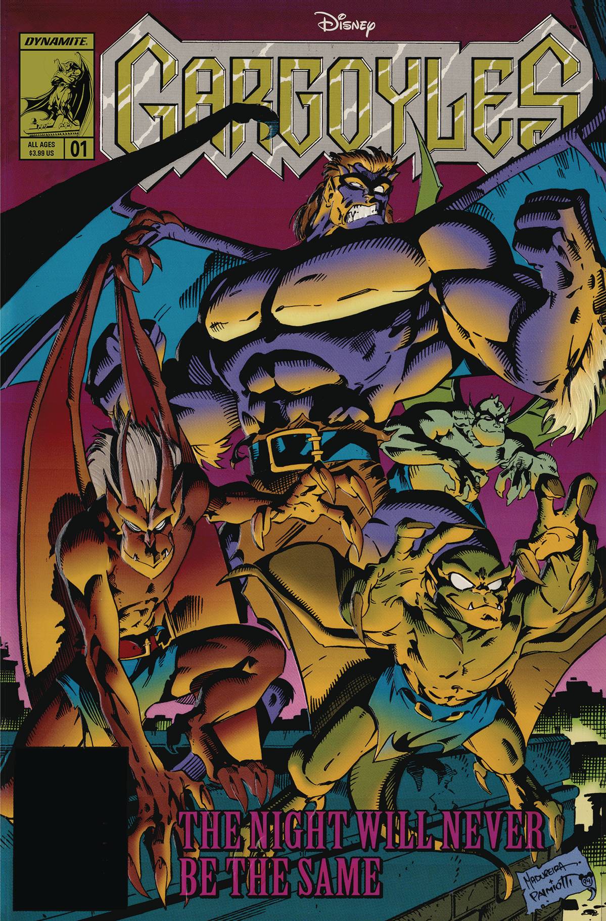 12/07/2022 GARGOYLES #1 CVR O 1:50 COPY INCV MADUREIRA MODERN ICON VIRGIN