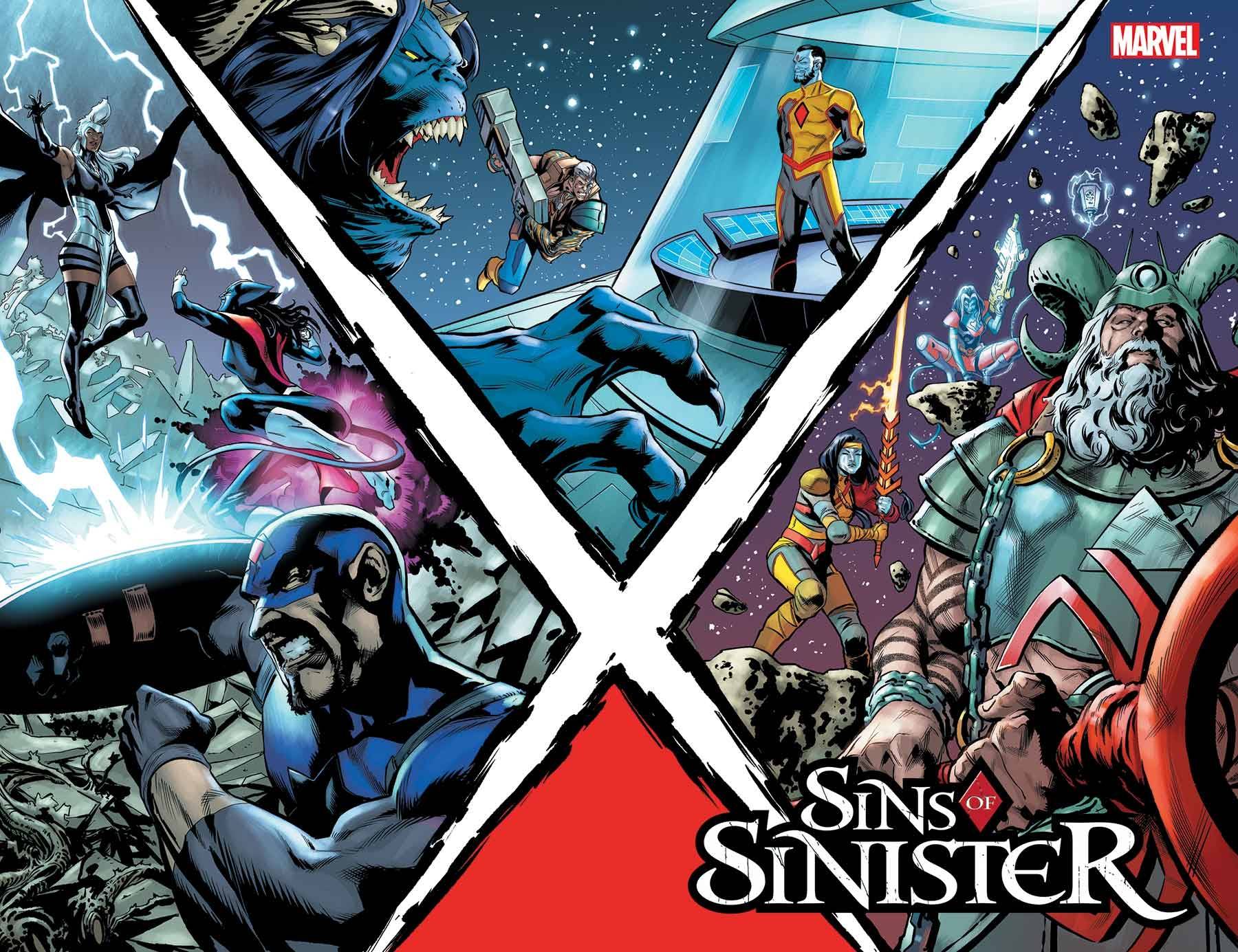 01/25/2023 SINS OF SINISTER #1 1:25 SHAW WRAPAROUND VARIANT