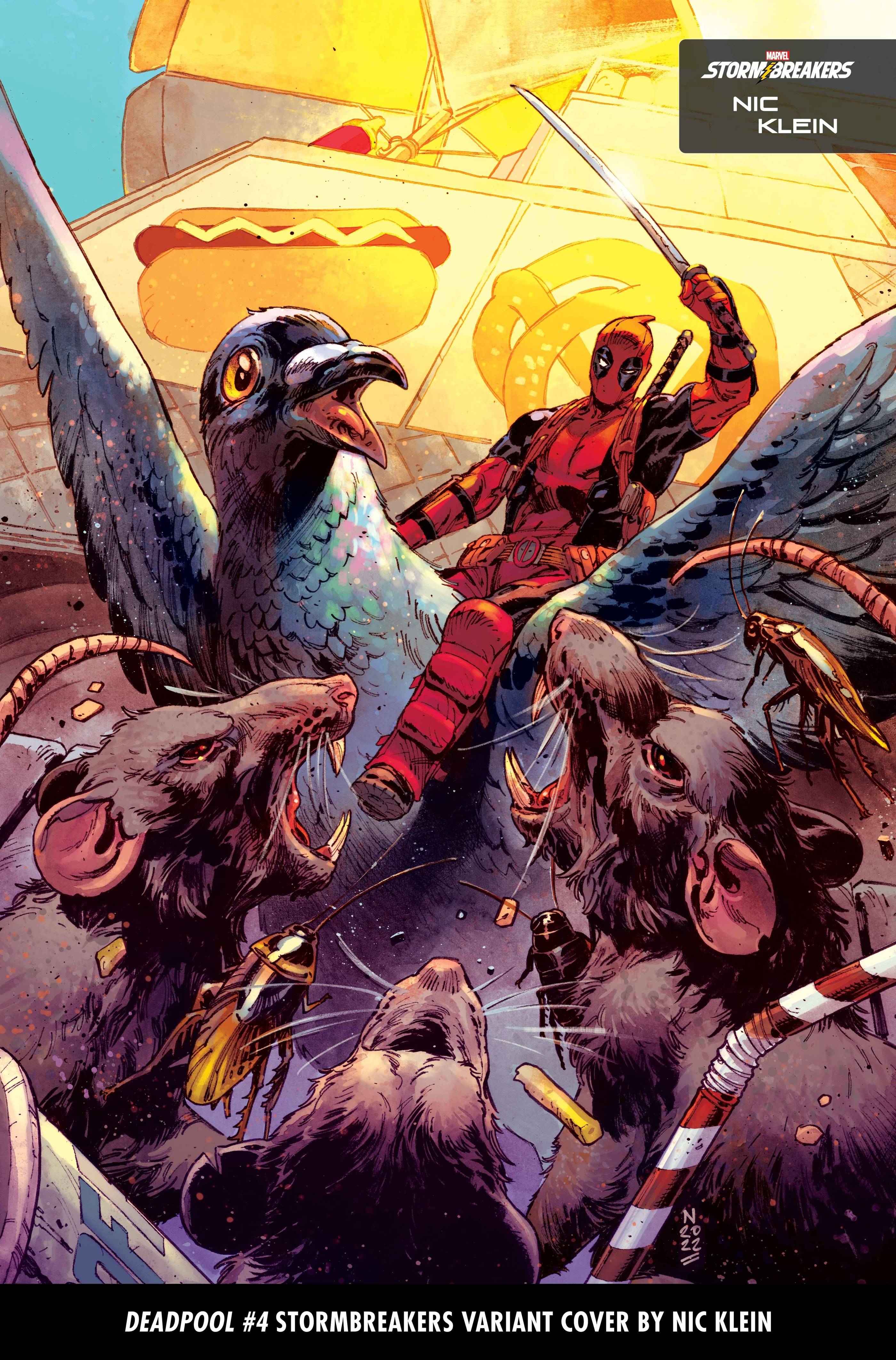 02/22/2023 DEADPOOL #4 KLEIN STORMBREAKERS VARIANT