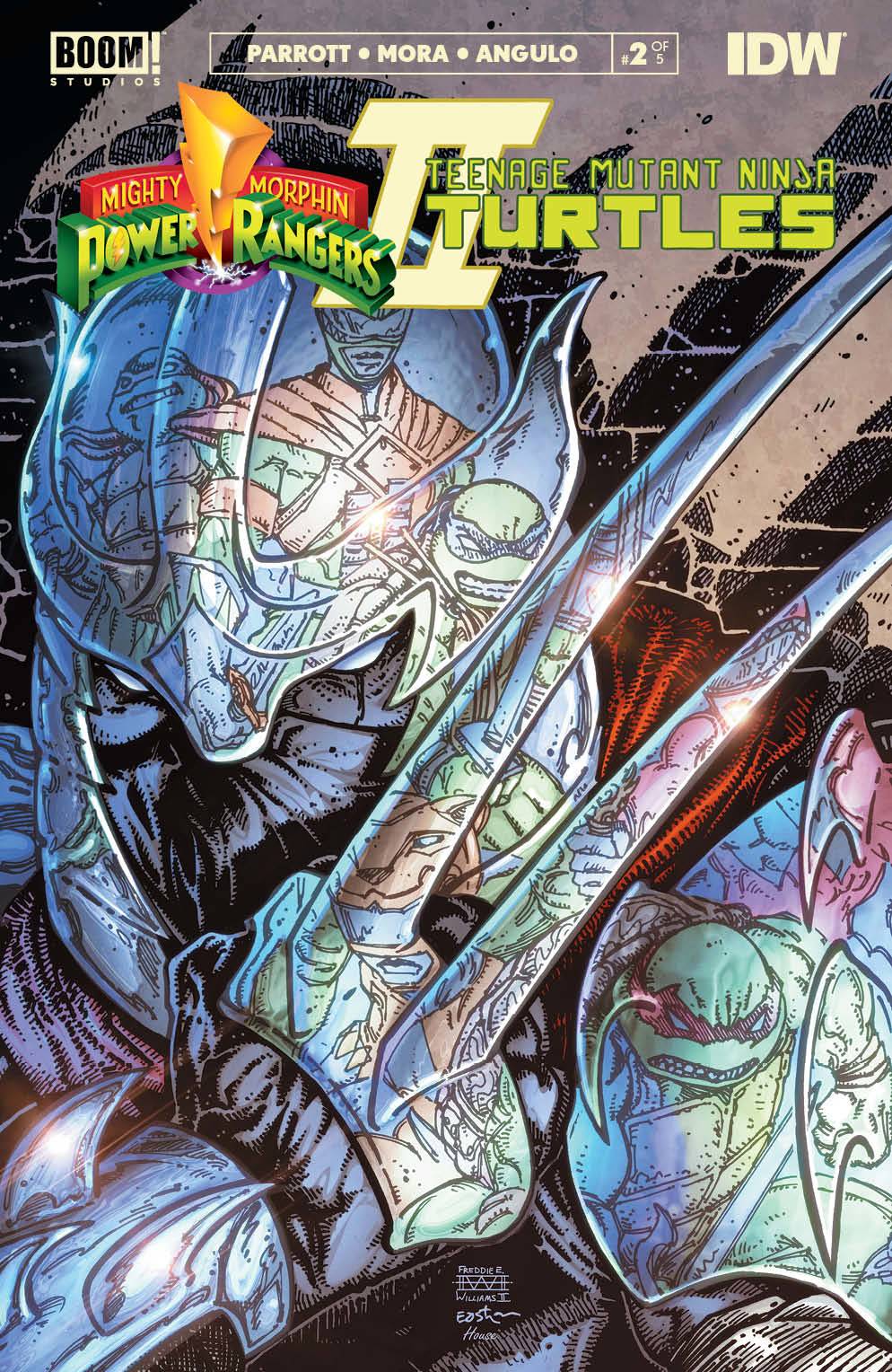 01/25/2023 MMPR TMNT II #2 (OF 5) CVR B EASTMAN & WILLIAMS II