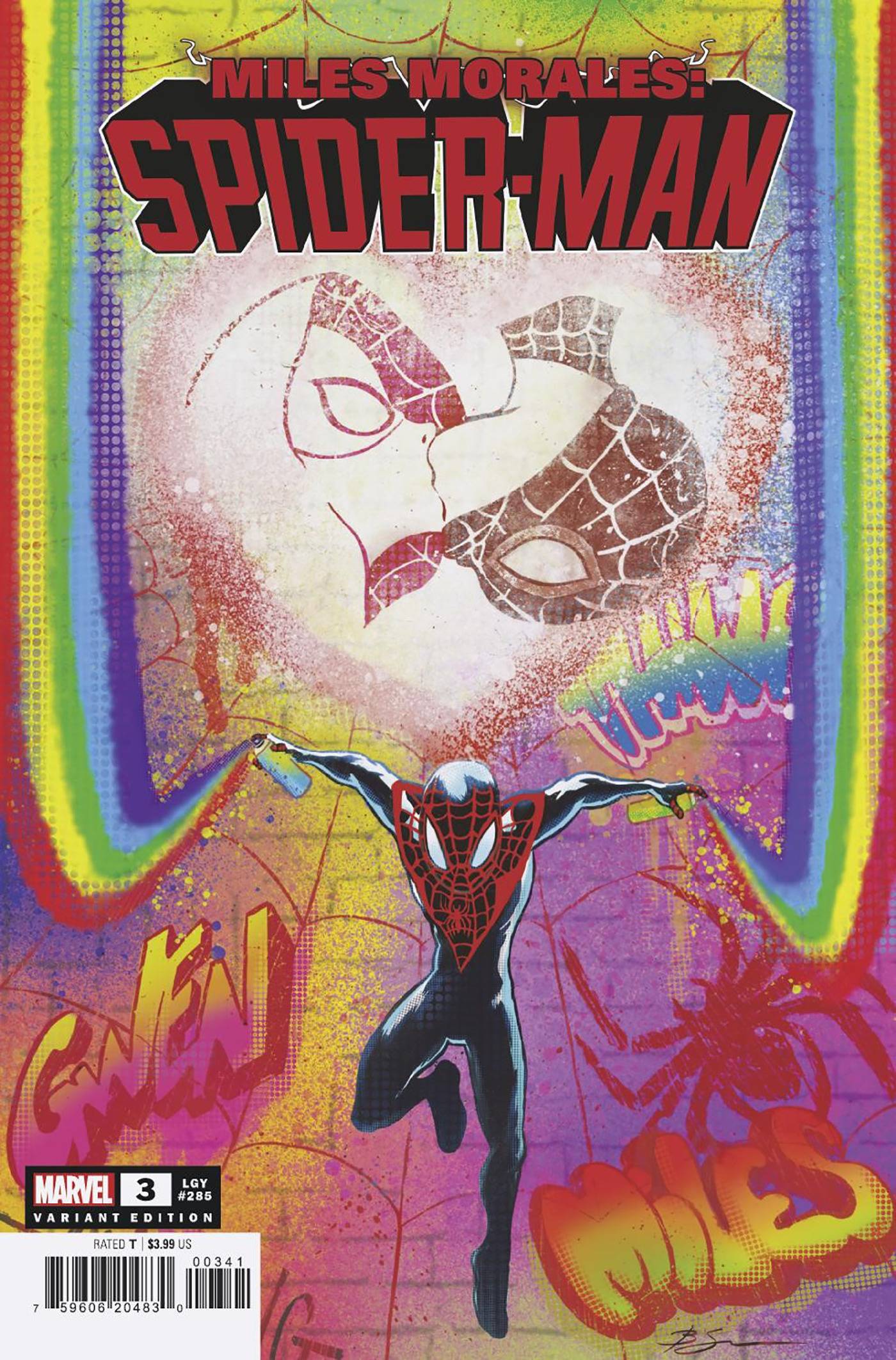 02/01/2023 MILES MORALES SPIDER-MAN #3 GRAFFITI VAR (CB132)