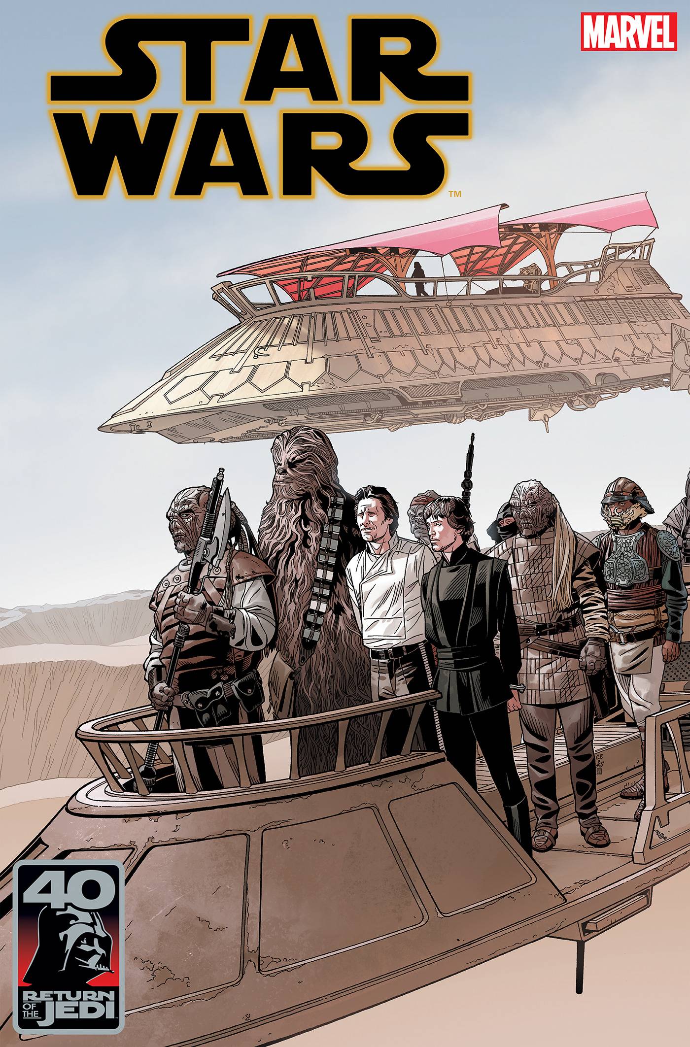 03/01/2023 STAR WARS #32 SPROUSE RETURN JEDI 40TH ANNIVERSARY VARIANT