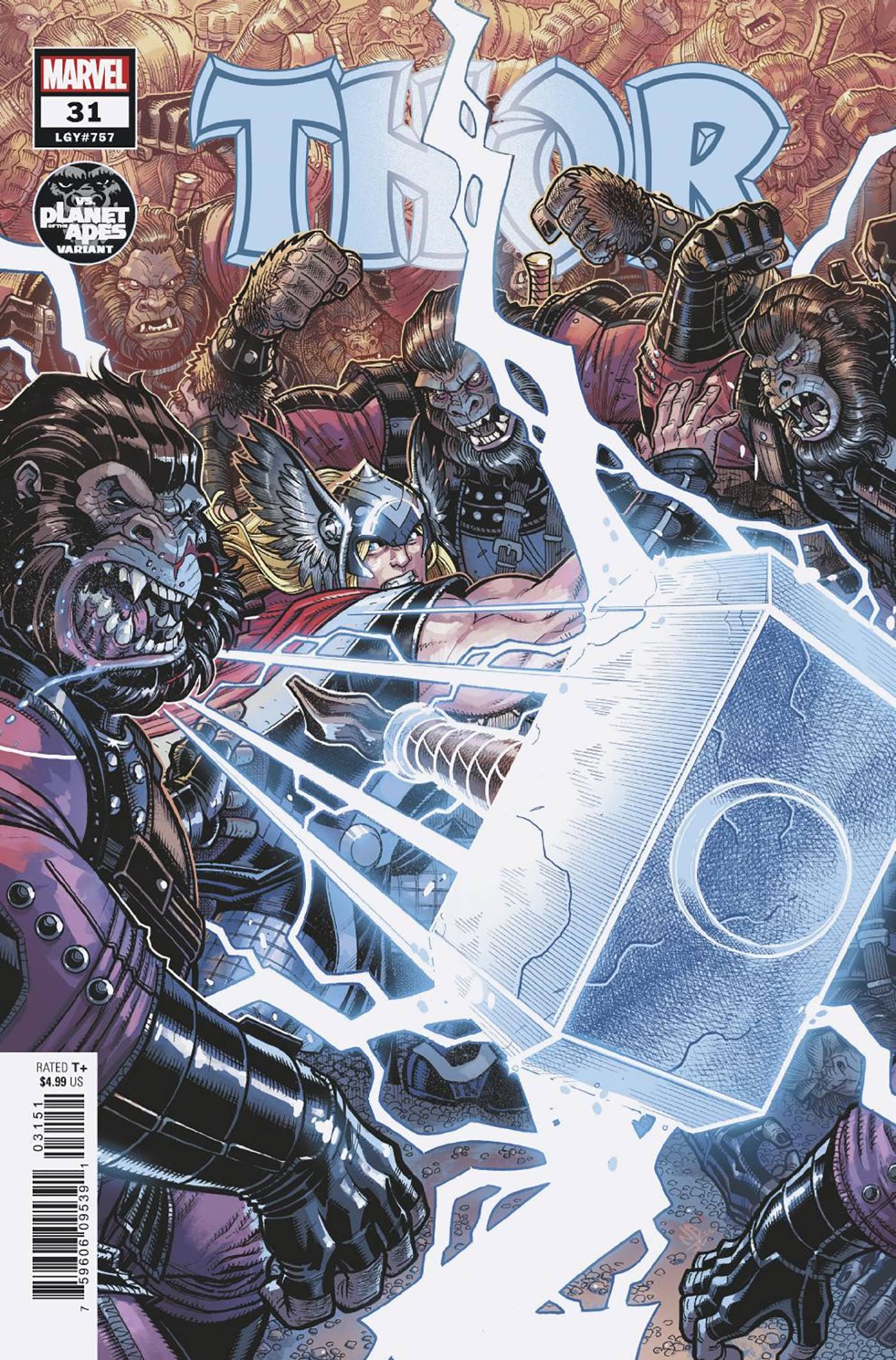 02/22/2023 THOR #31 BRADSHAW PLANET OF APES VARIANT