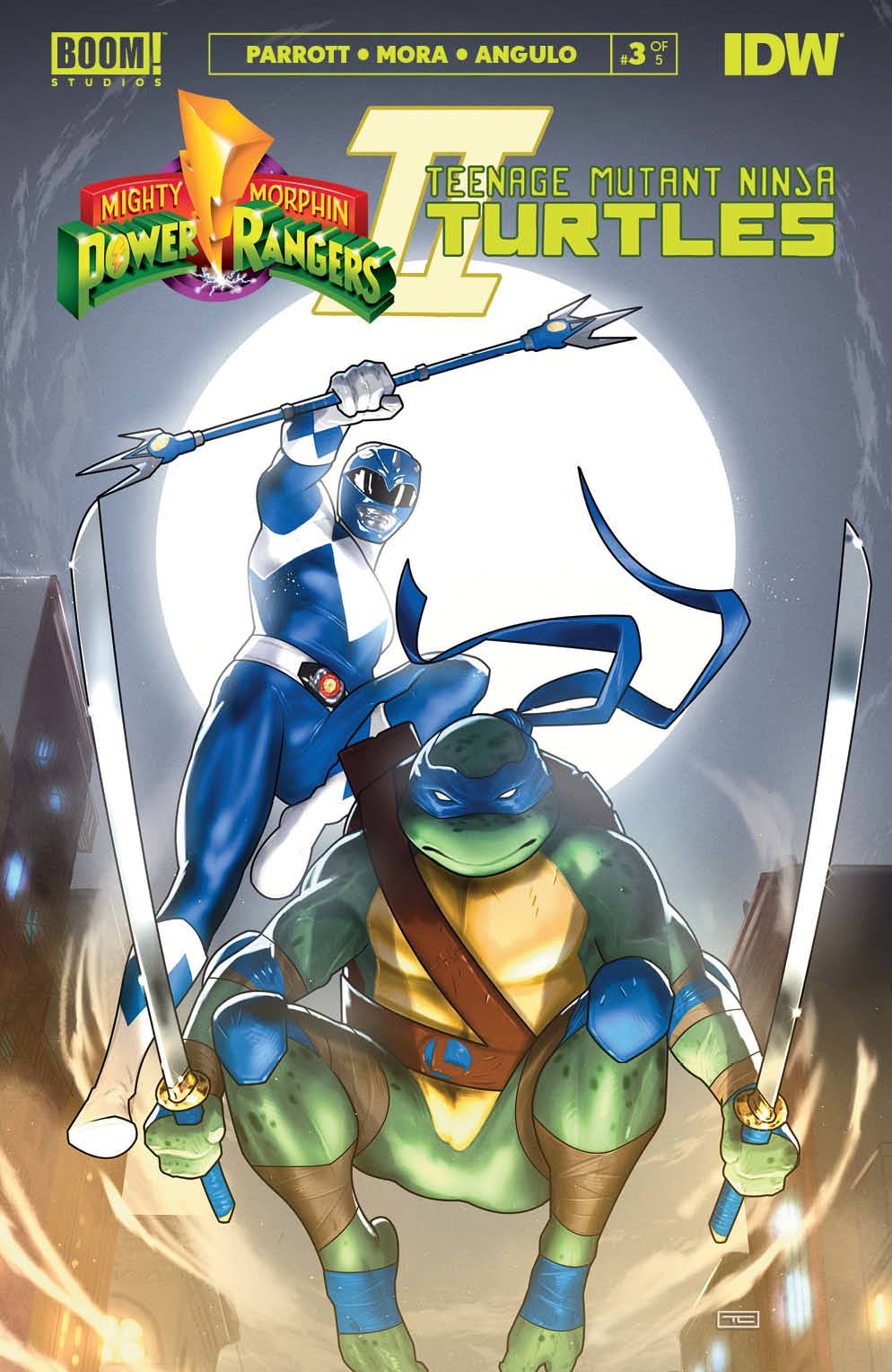 02/22/2023 MMPR TMNT II #3 (OF 5) CVR E CARDSTOCK VAR CLARKE