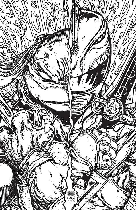 02/22/2023 MMPR TMNT II #3 (OF 5) CVR F 25 COPY INCV EASTMAN & WILLIAMS