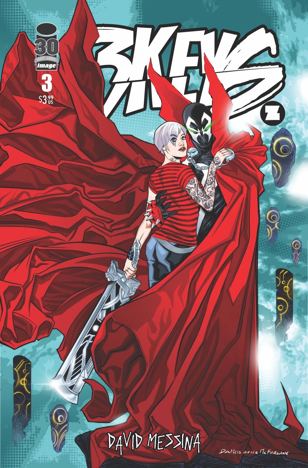 12/14/2022 3KEYS #3 (OF 5) CVR C SPAWN VARIANT