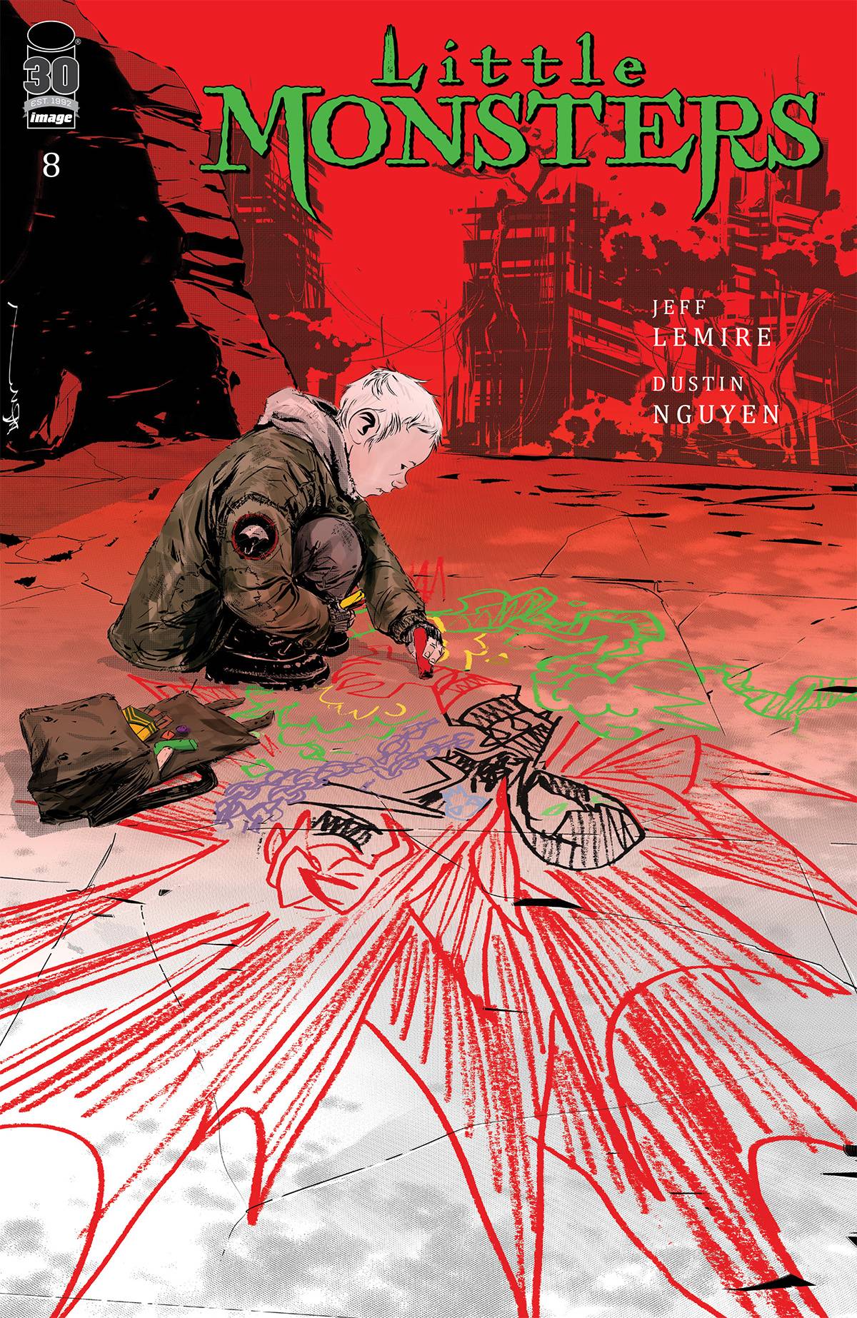 12/07/2022 LITTLE MONSTERS #8 CVR C SPAWN VARIANT