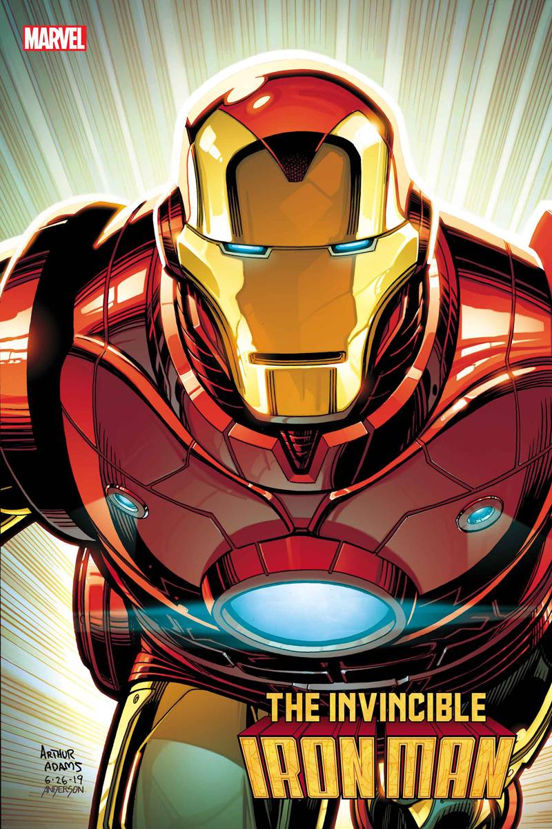 03/29/2023 INVINCIBLE IRON MAN #4 1:25 ARTHUR ADAMS VARIANT