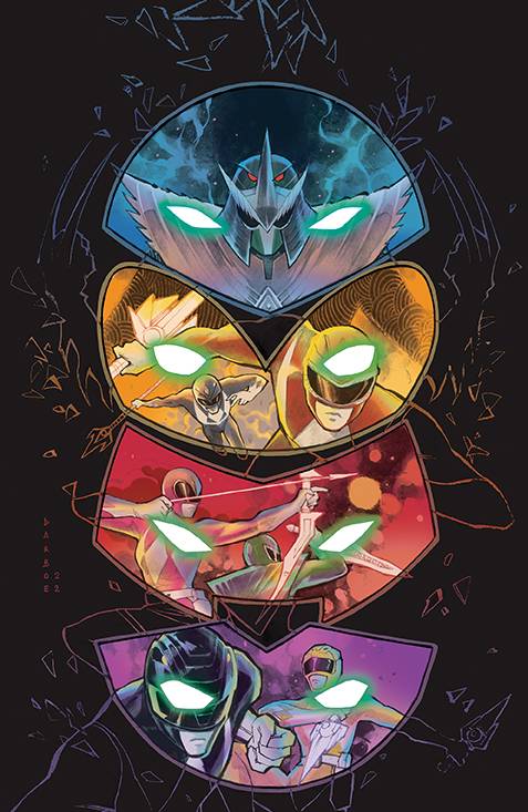 MMPR TMNT II #4 (OF 5) CVR H 1:50 DARBOE - 03/29/23