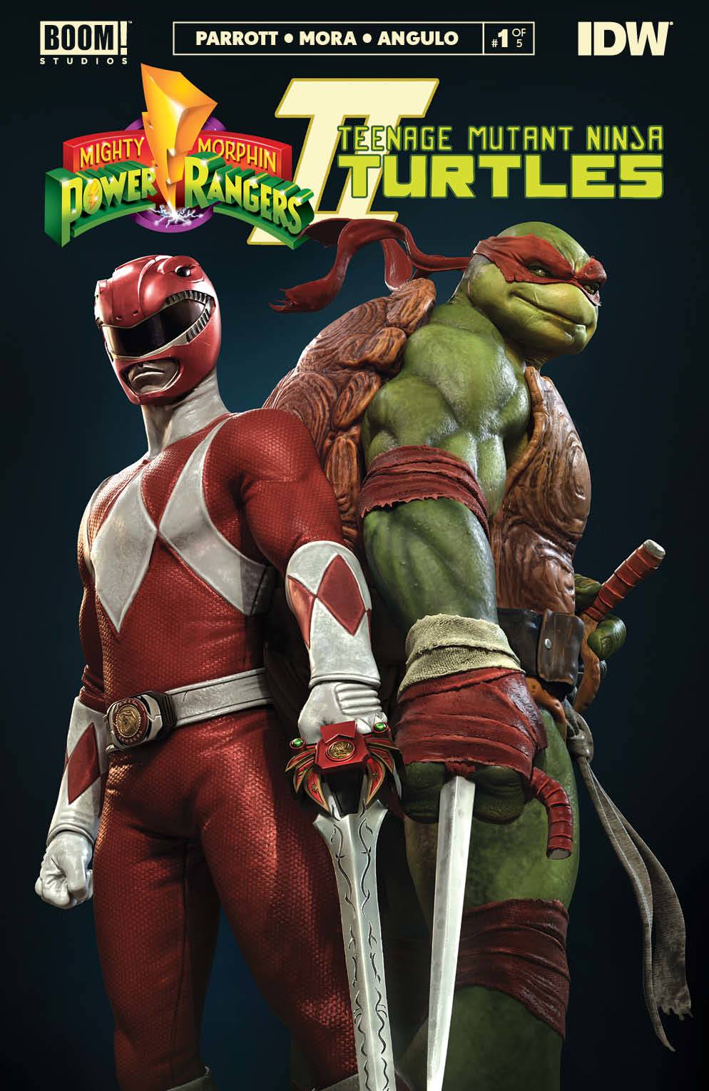 01/25/2023 MMPR TMNT II #1 (OF 5) 2ND PTG GRASSETTI