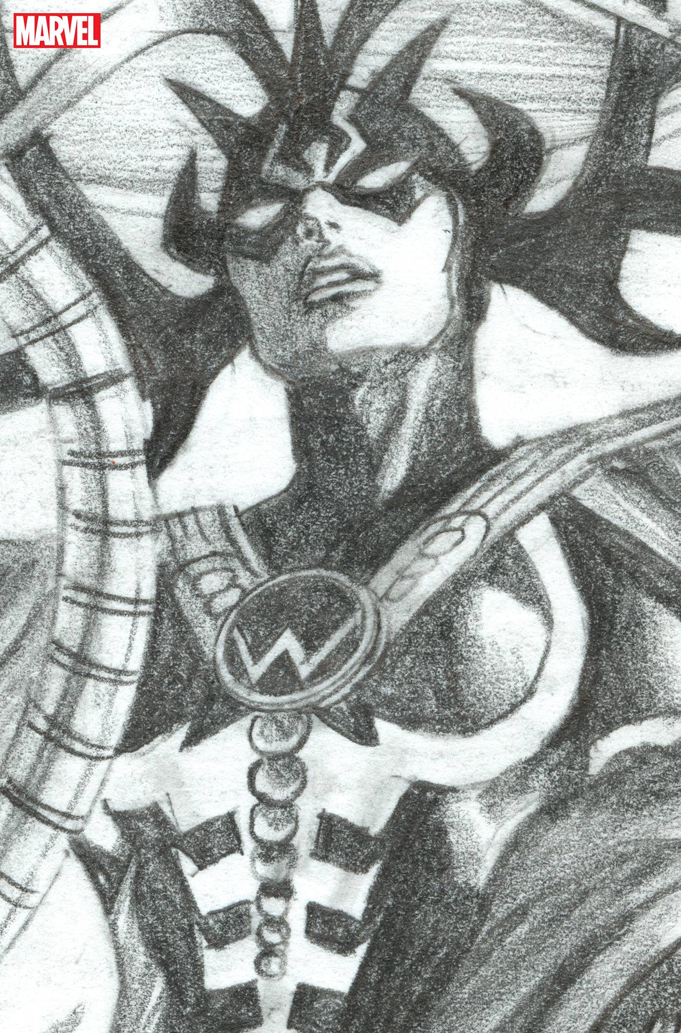 04/12/2023 CARNAGE #12 1:100 COPY INCV ROSS TIMELESS HELA VIR SKETCH VARIANT