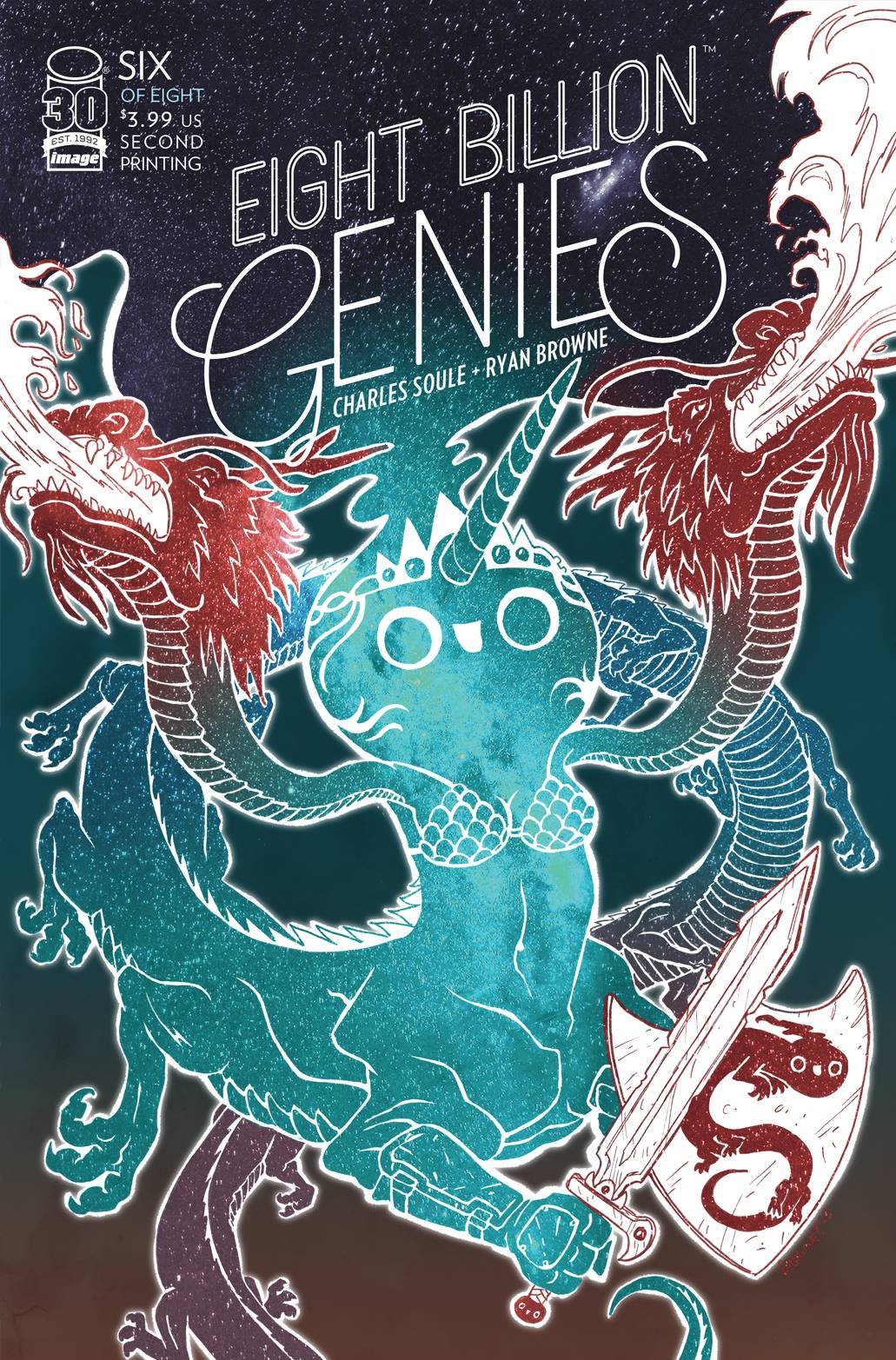 EIGHT BILLION GENIES #6 (OF 8) 2ND PTG 02/01/2023