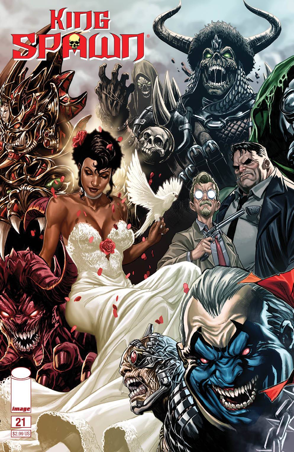03/29/23 KING SPAWN #21 CVR A BROOKS