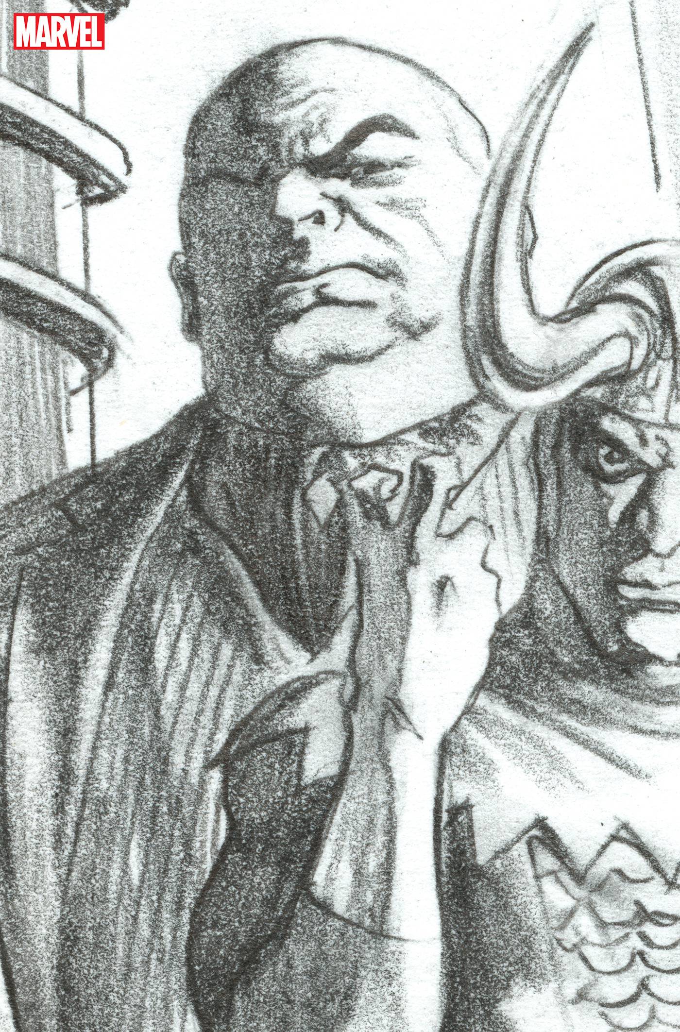 04/12/2023 MOON KNIGHT #22 1:100 COPY INCV ROSS KINGPIN VIR SKETCH VARIANT