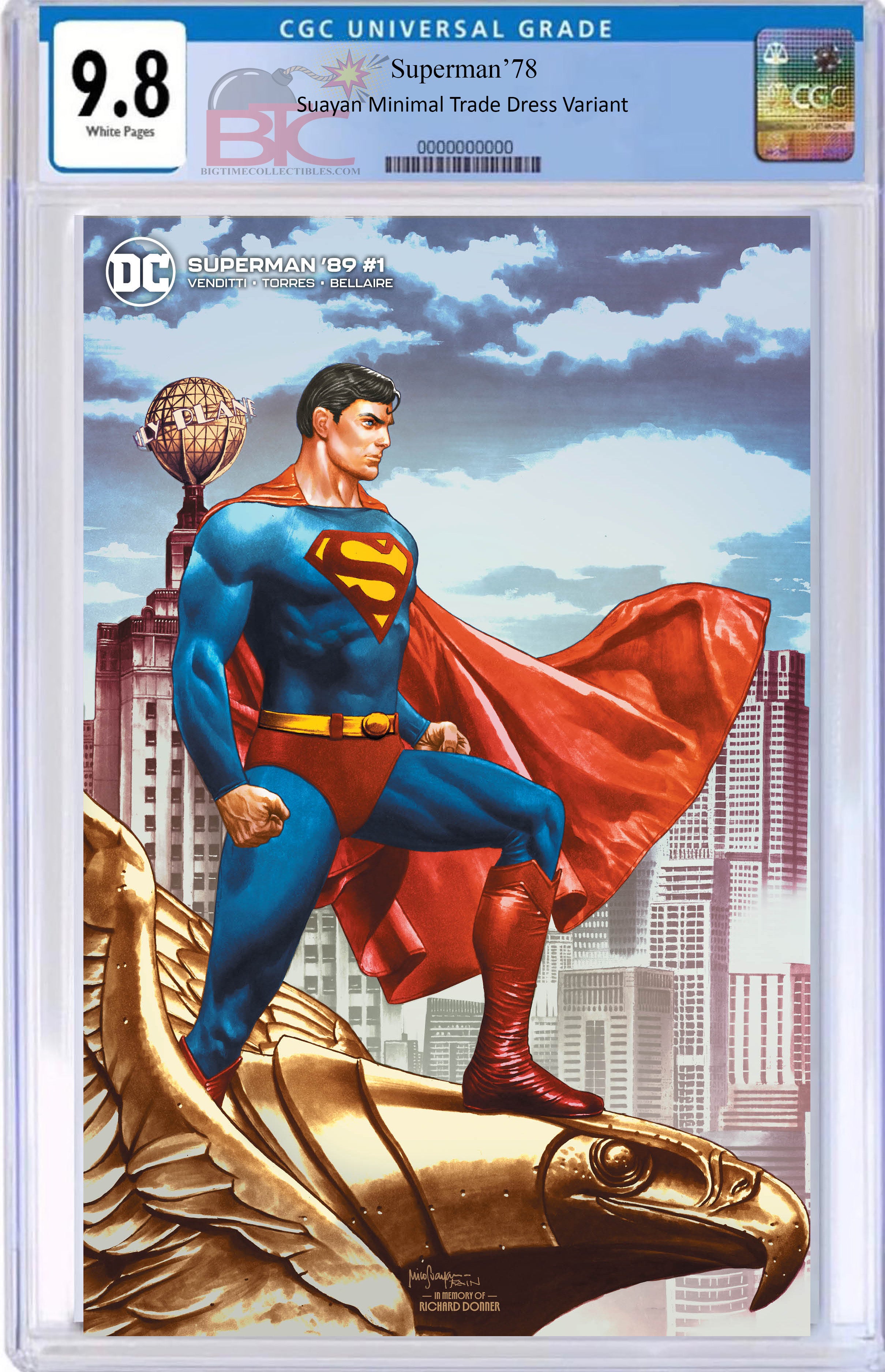 SUPERMAN 78 #1 MICO SUAYAN EXCLUSIVE VARIANT OPTIONS