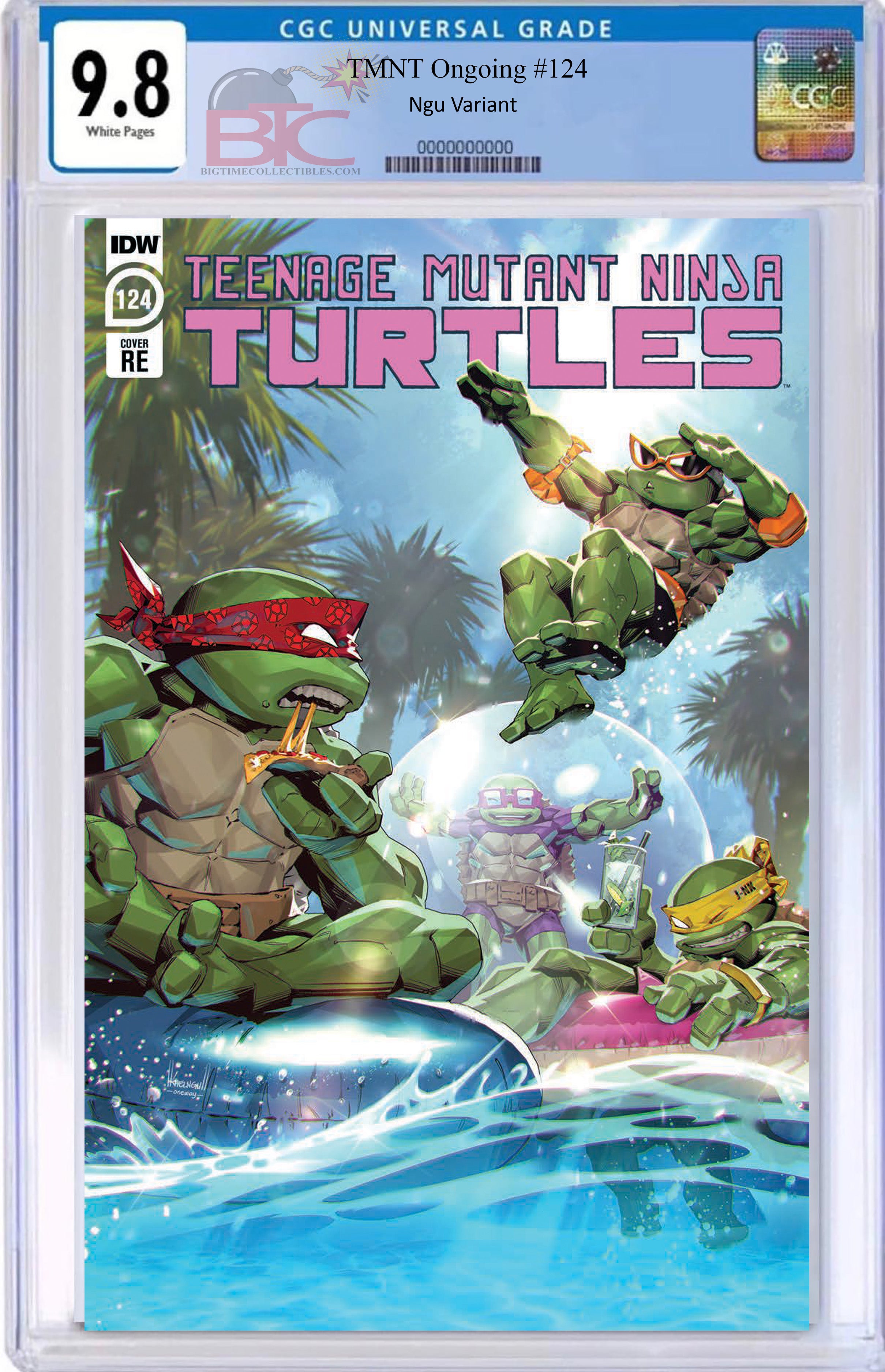 12/15/2021 TMNT ONGOING #124 KAEL NGU EXCLUSIVE VARIANT