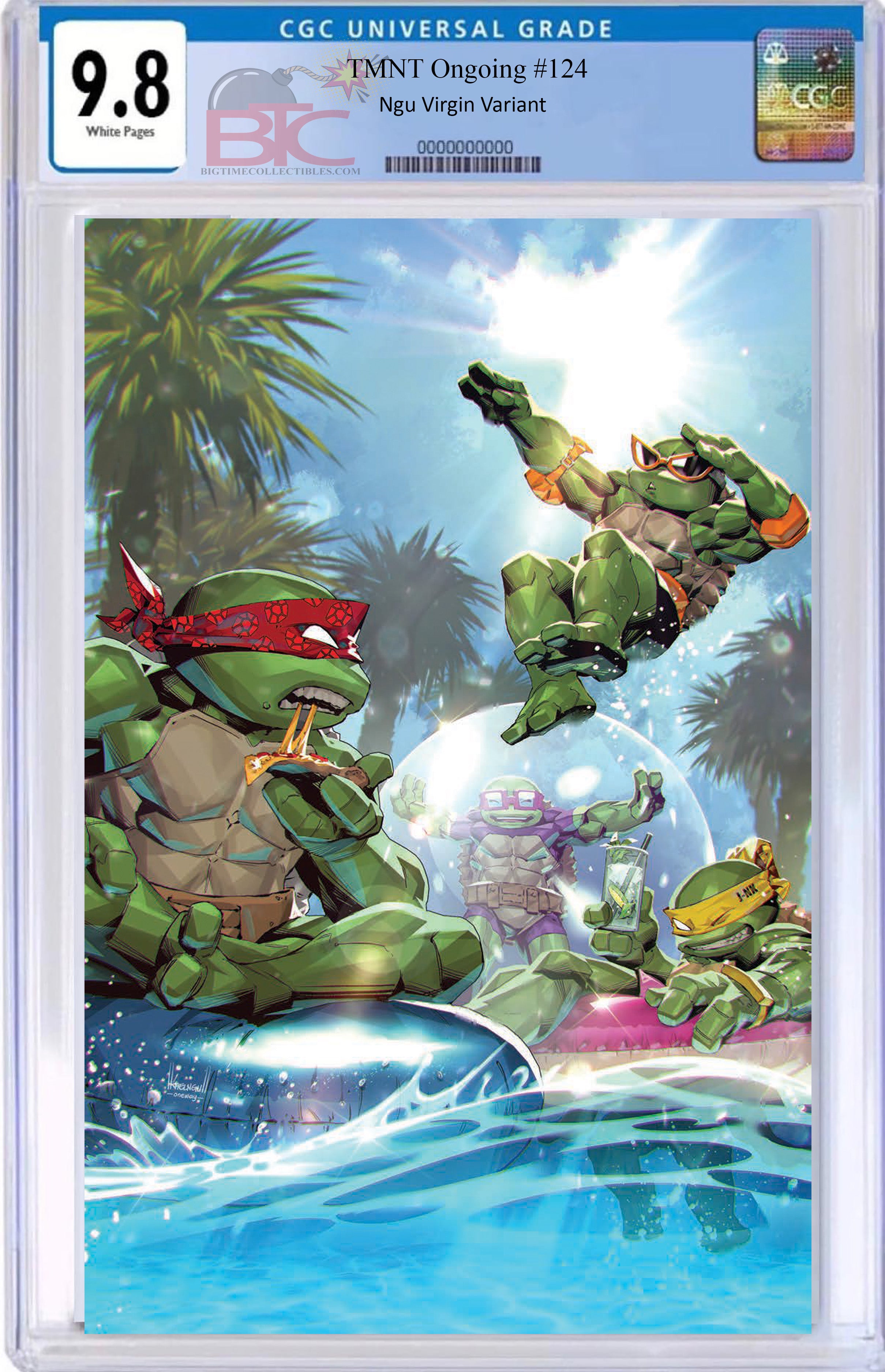 12/15/2021 TMNT ONGOING #124 KAEL NGU EXCLUSIVE VARIANT