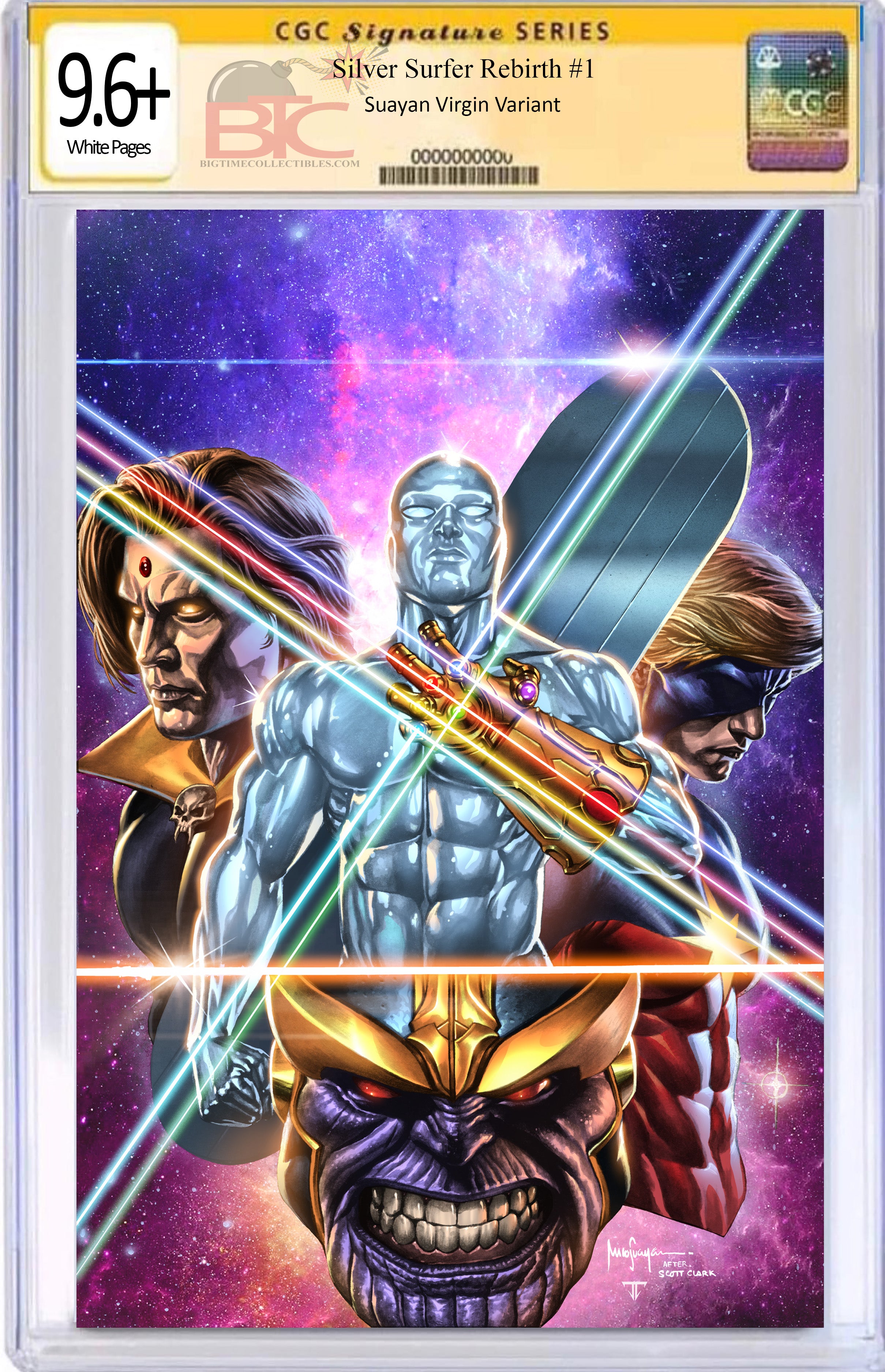 SILVER SURFER REBIRTH #1 MICO SUAYAN EXCLUSIVE VARIANT (M3)(M4)