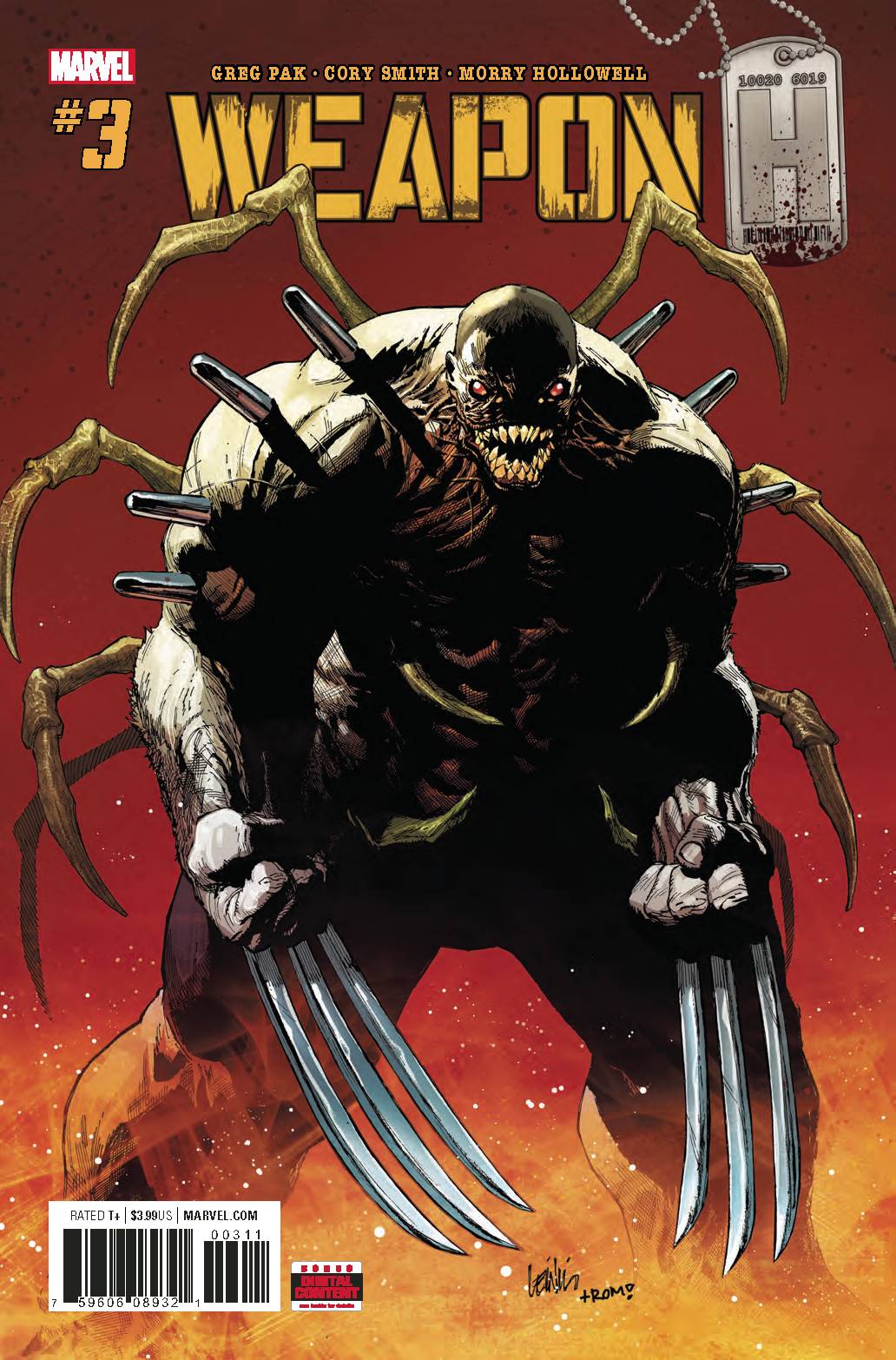 WEAPON H #3 LEG 05/16 RELEASE DATE