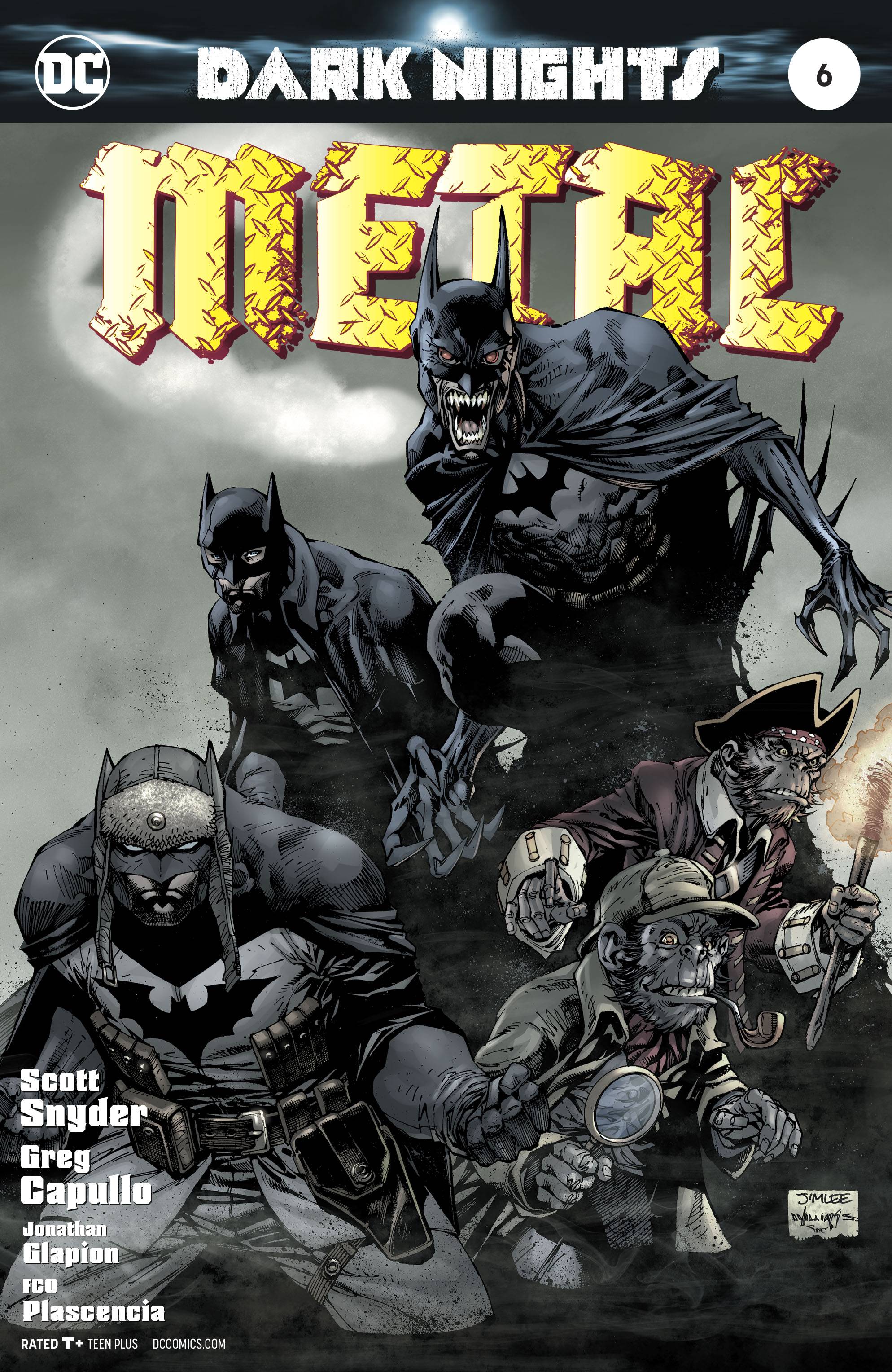 DARK NIGHTS METAL #6 (OF 6) LEE VAR ED 03/28/18