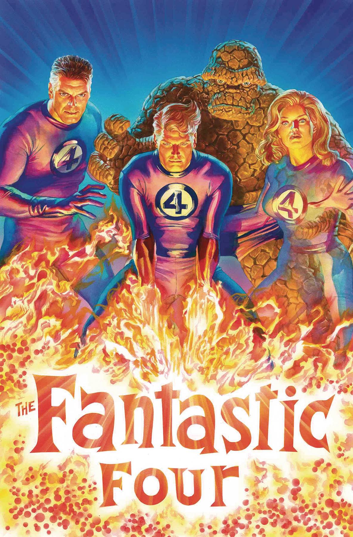 FANTASTIC FOUR #1 ROSS 1:200 VIRGIN VARIANT FOC 07/16