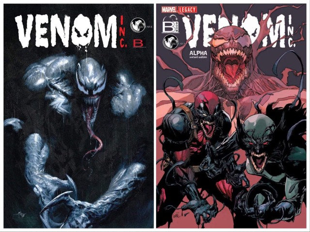 AMAZING SPIDER-MAN VENOM INC ALPHA & OMEGA BOOM EXCLUSIVE 2 PACK