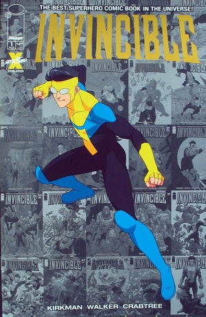 LCSD 2020 INVINCIBLE #1 GOLD FOIL LOGO (CB65)
