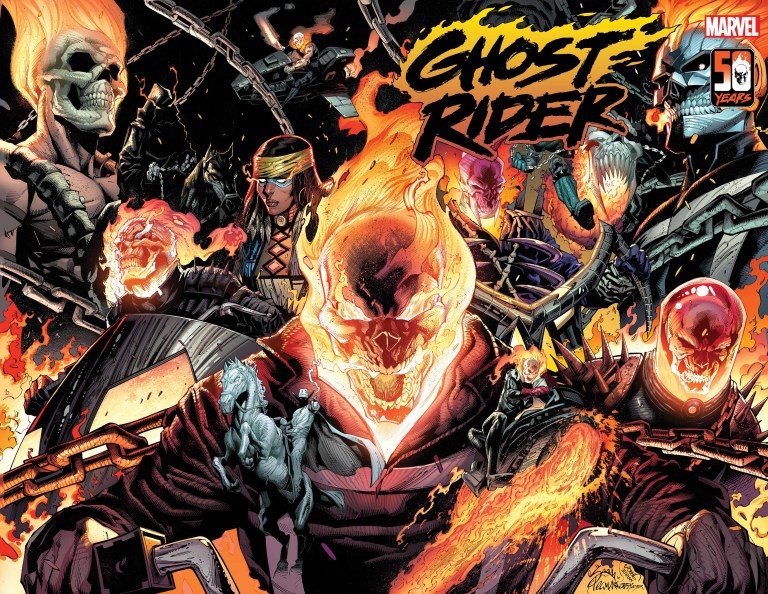 02/23/2022 GHOST RIDER #1 LUCIO PARRILLO, KAEL NGU EXCLUSIVE & RATIO VARIANTS MEGA BUNDLE