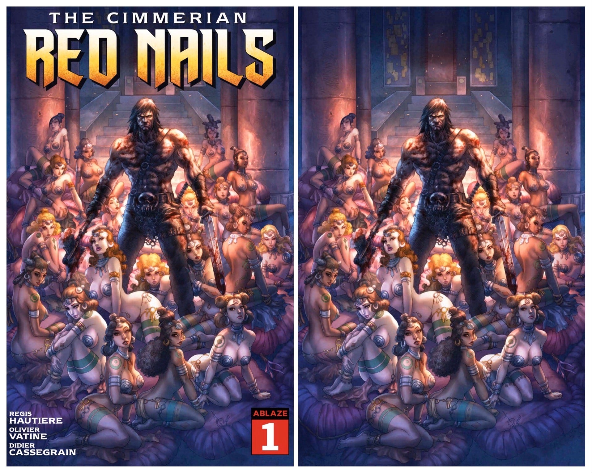 THE CIMMERIAN RED NAILS #1 ALAN QUAH EXCLUSIVE OPTIONS