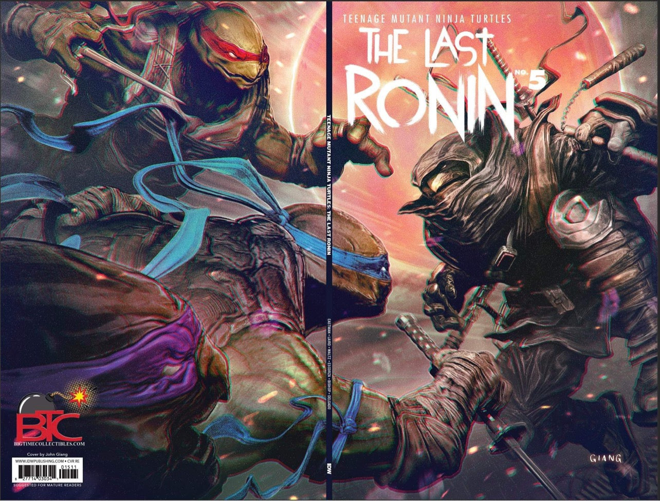 TMNT THE LAST RONIN #5 JOHN GIANG EXCLUSIVE VARIANT
