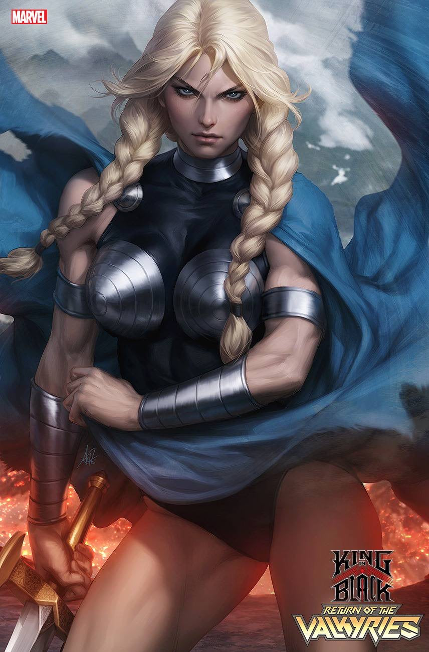 KING IN BLACK RETURN OF VALKYRIES #1 ARTGERM VARIANT (TRADE DRESS) 01/06/21 (CB73)