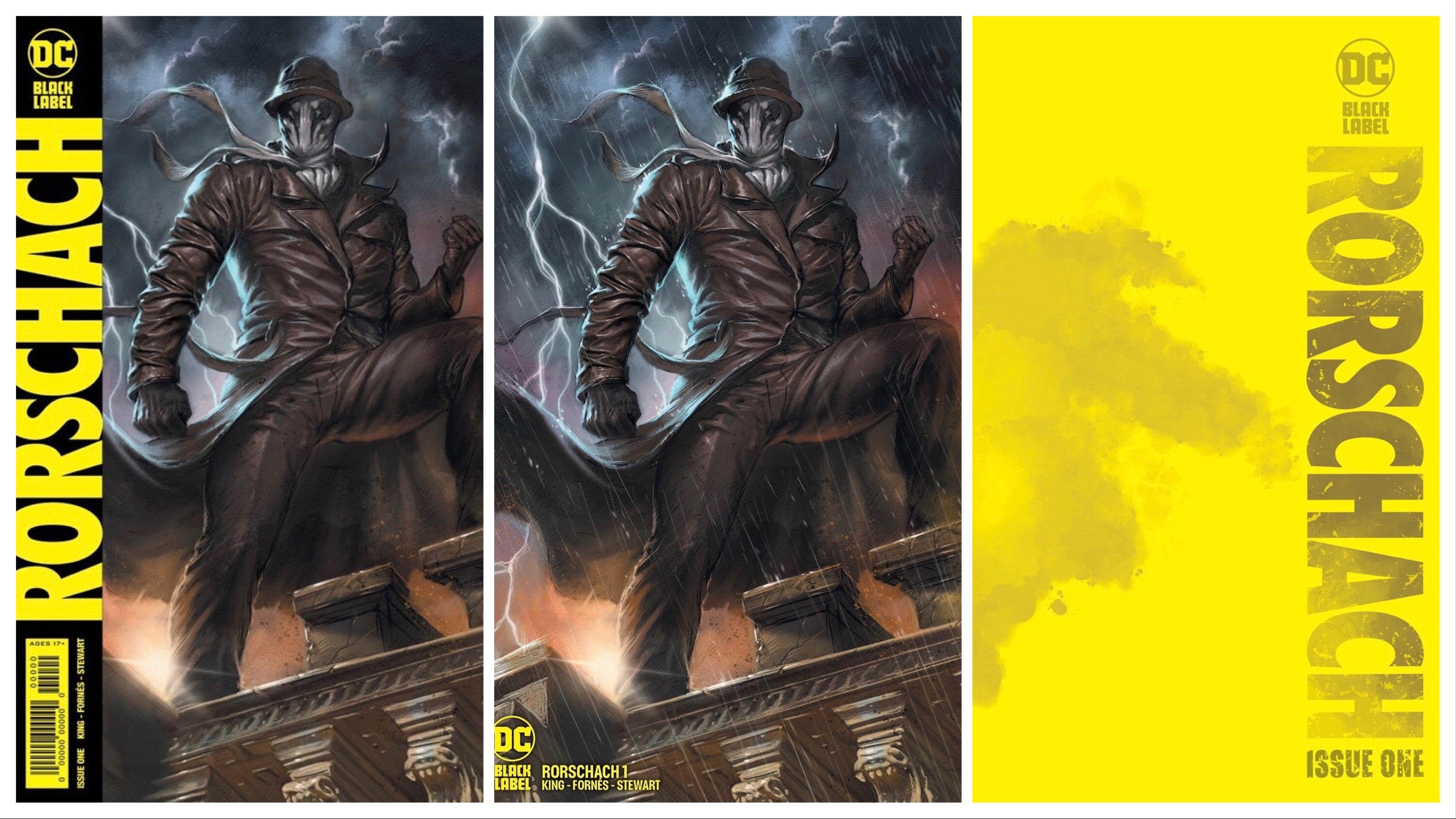 RORSCHACH #1 LUCIO PARILLO EXCLUSIVE VARIANT