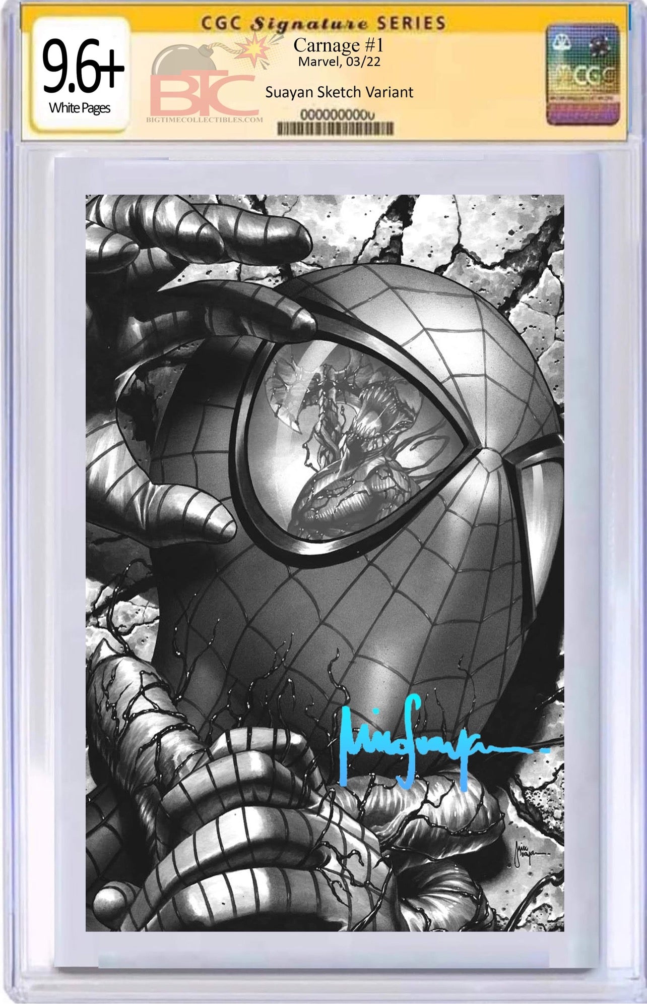 CARNAGE 1 MICO SUAYAN EXCLUSIVE CGC & SIGNATURE OPTIONS