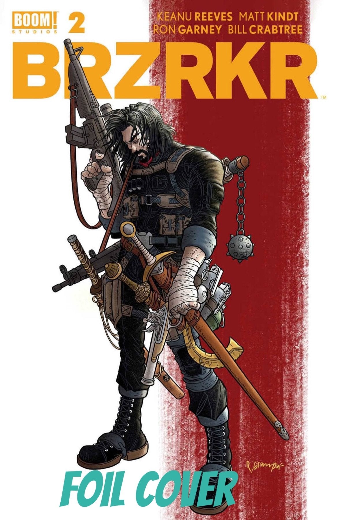 BRZRKR (BERZERKER) #2 CVR C GRAMPA FOIL VARIANT 04/28/21