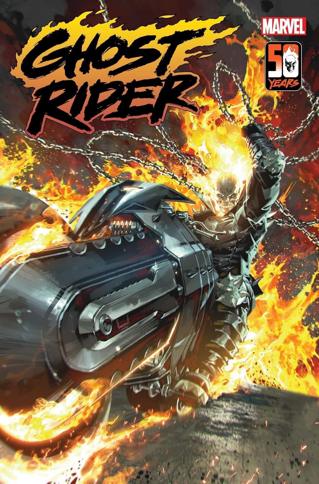 02/23/2022 GHOST RIDER #1 LUCIO PARRILLO, KAEL NGU EXCLUSIVE & RATIO VARIANTS MEGA BUNDLE
