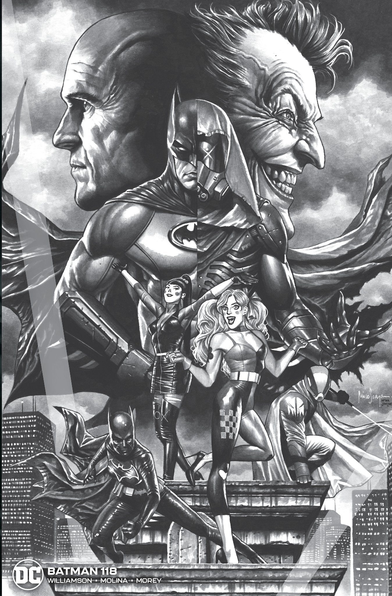 12/07/2021 BATMAN #118 MICO SUAYAN EXCLUSIVE SKETCH VARIANT