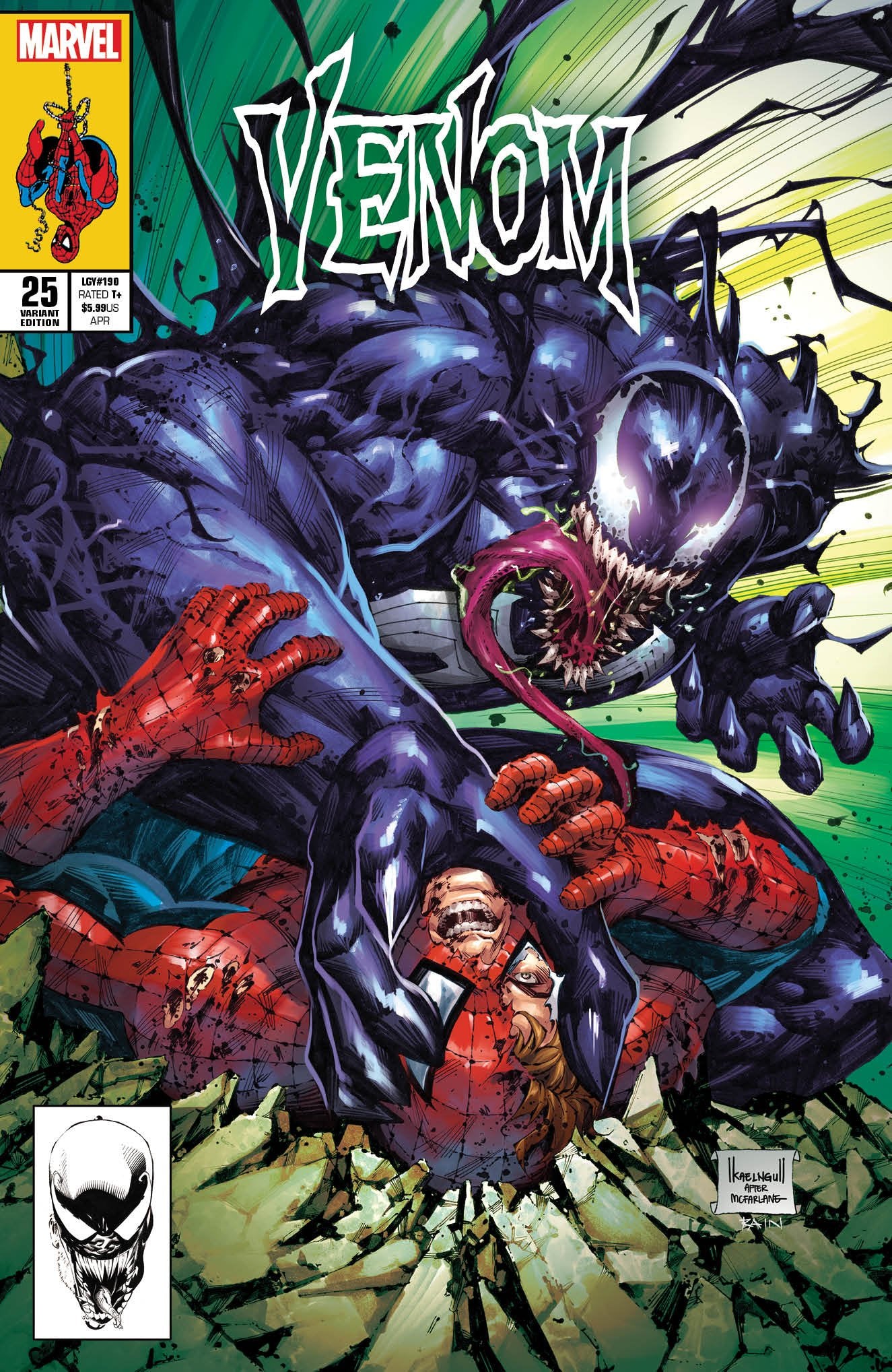 VENOM #35 VENOM #25 SUAYAN & NGU HOMAGE SET 06/09/21