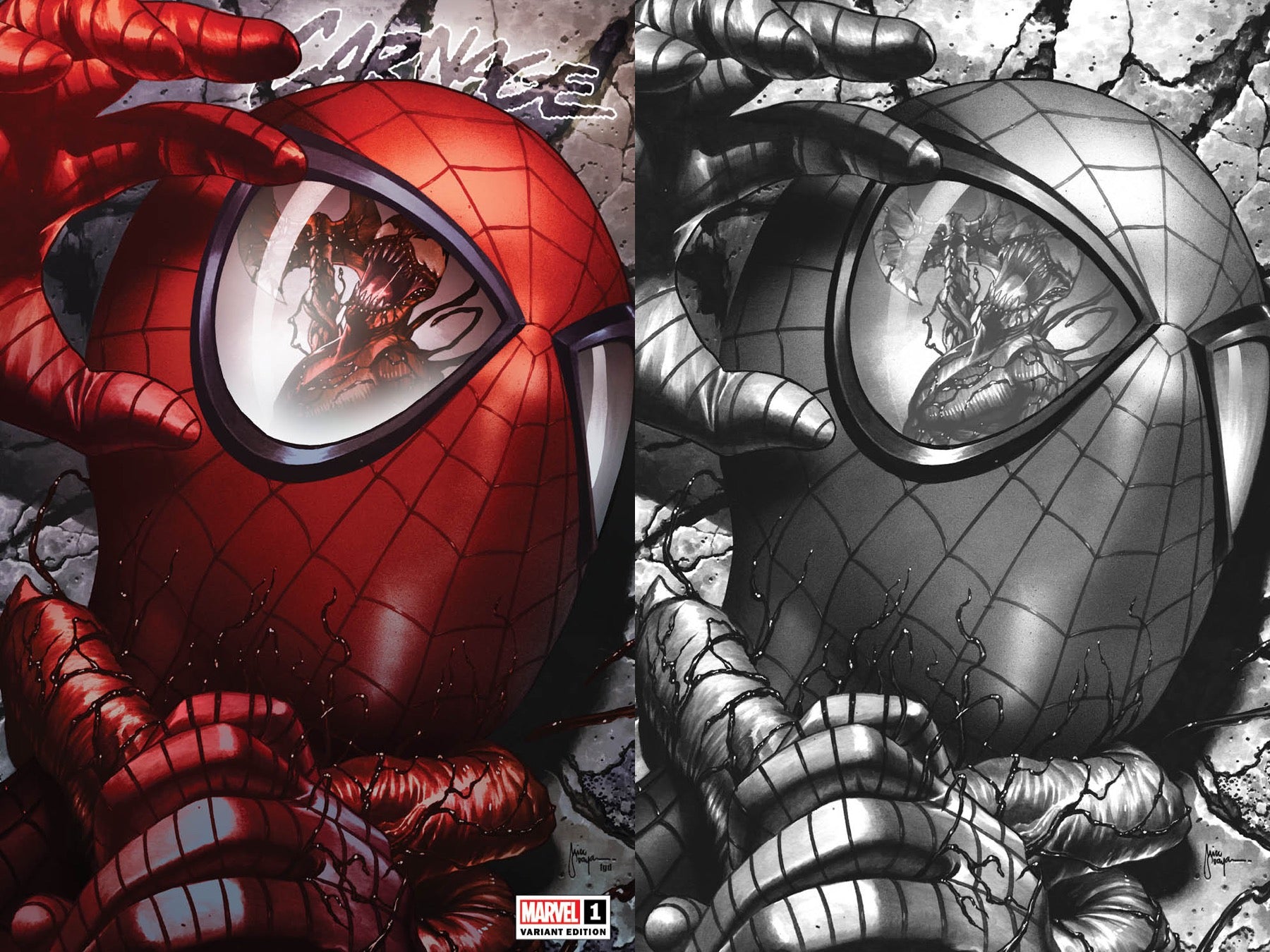 CARNAGE 1 MICO SUAYAN EXCLUSIVE VARIANT