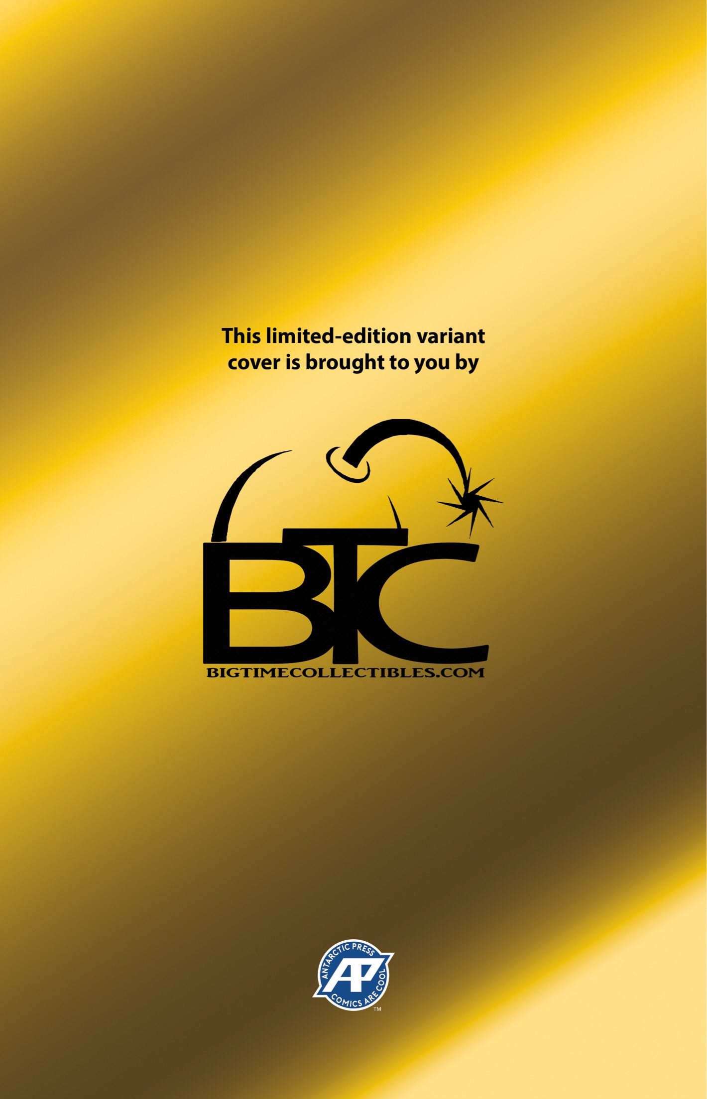 TREMENDOUS TRUMP (ONE SHOT) BTC GOLD FOIL EXCLUSIVE LTD TO 300 COPIES (CB4)(CB98)