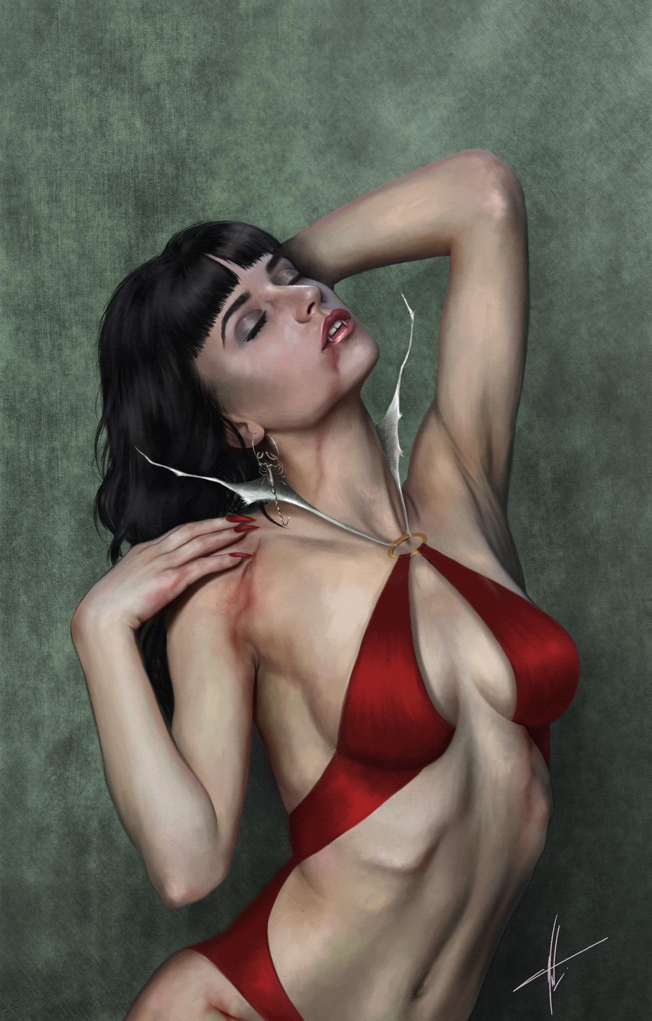 VAMPIRELLA #12 CARLA COHEN EXCLUSIVE VIRGIN VARIANT (L19)