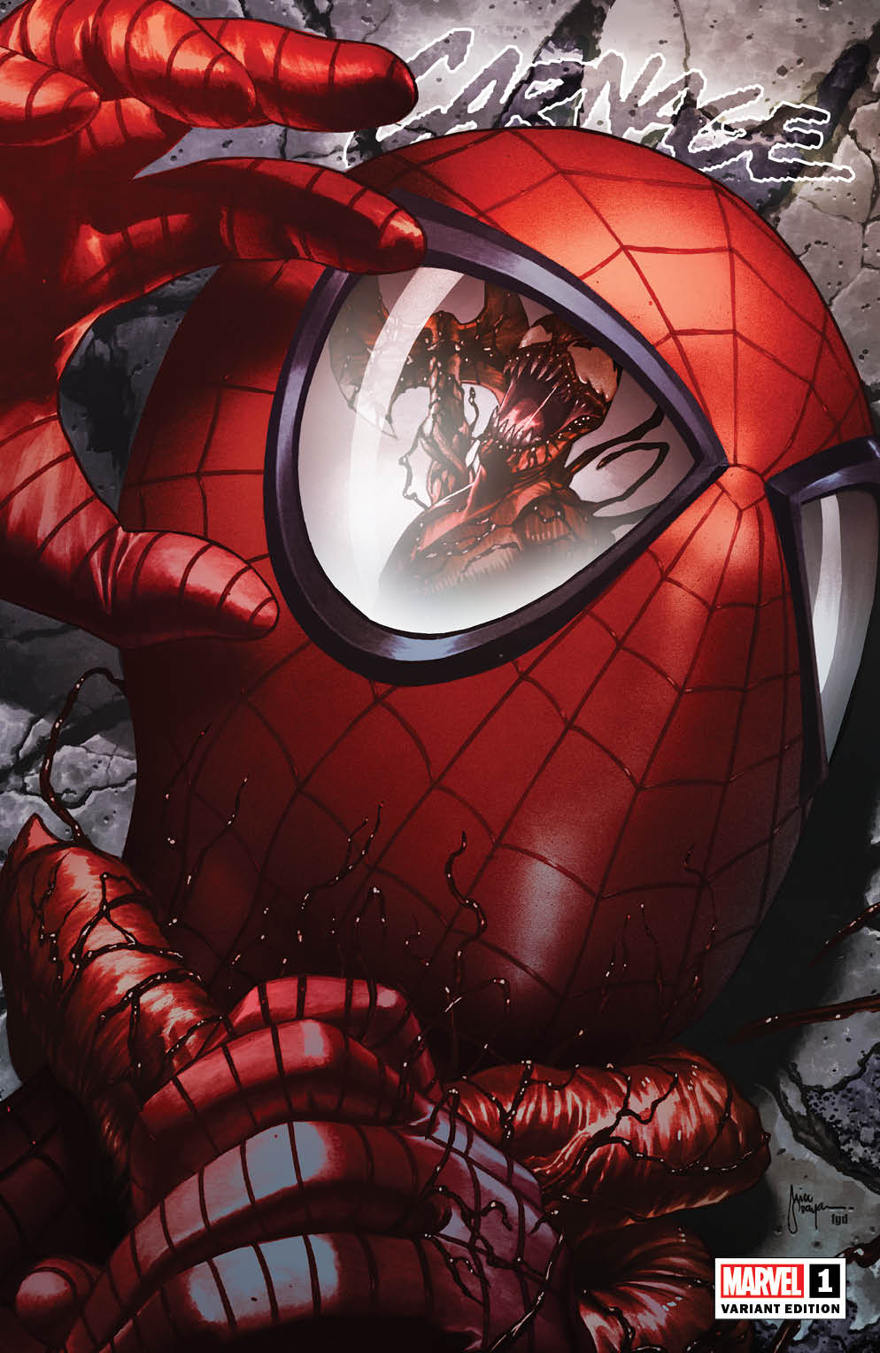 CARNAGE 1 MICO SUAYAN EXCLUSIVE VARIANT