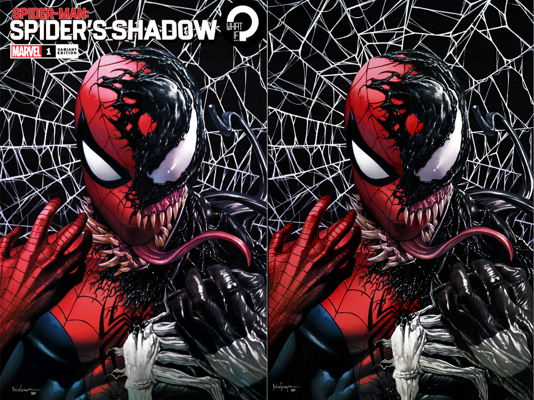 SPIDER-MAN SPIDERS SHADOW #1 MICO SUAYAN EXCLUSIVE VARIANT