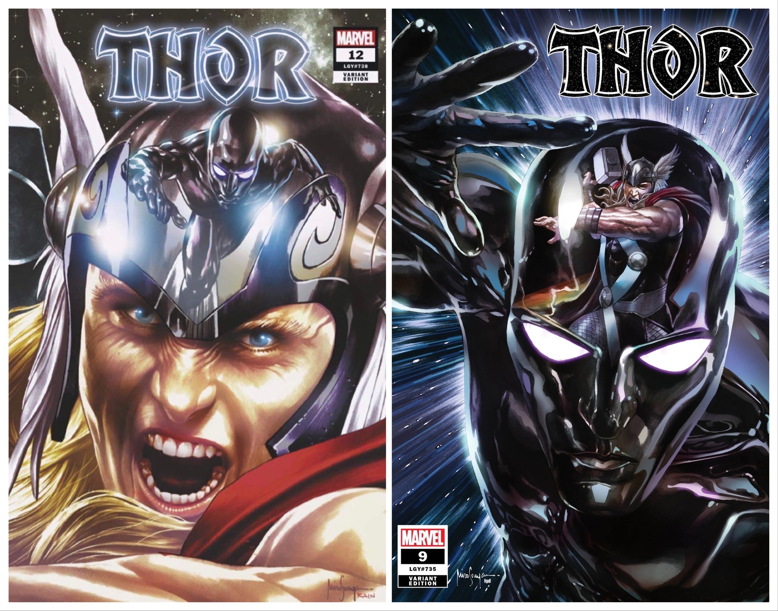 THOR #9 & #12 TRADE DRESS COMBO