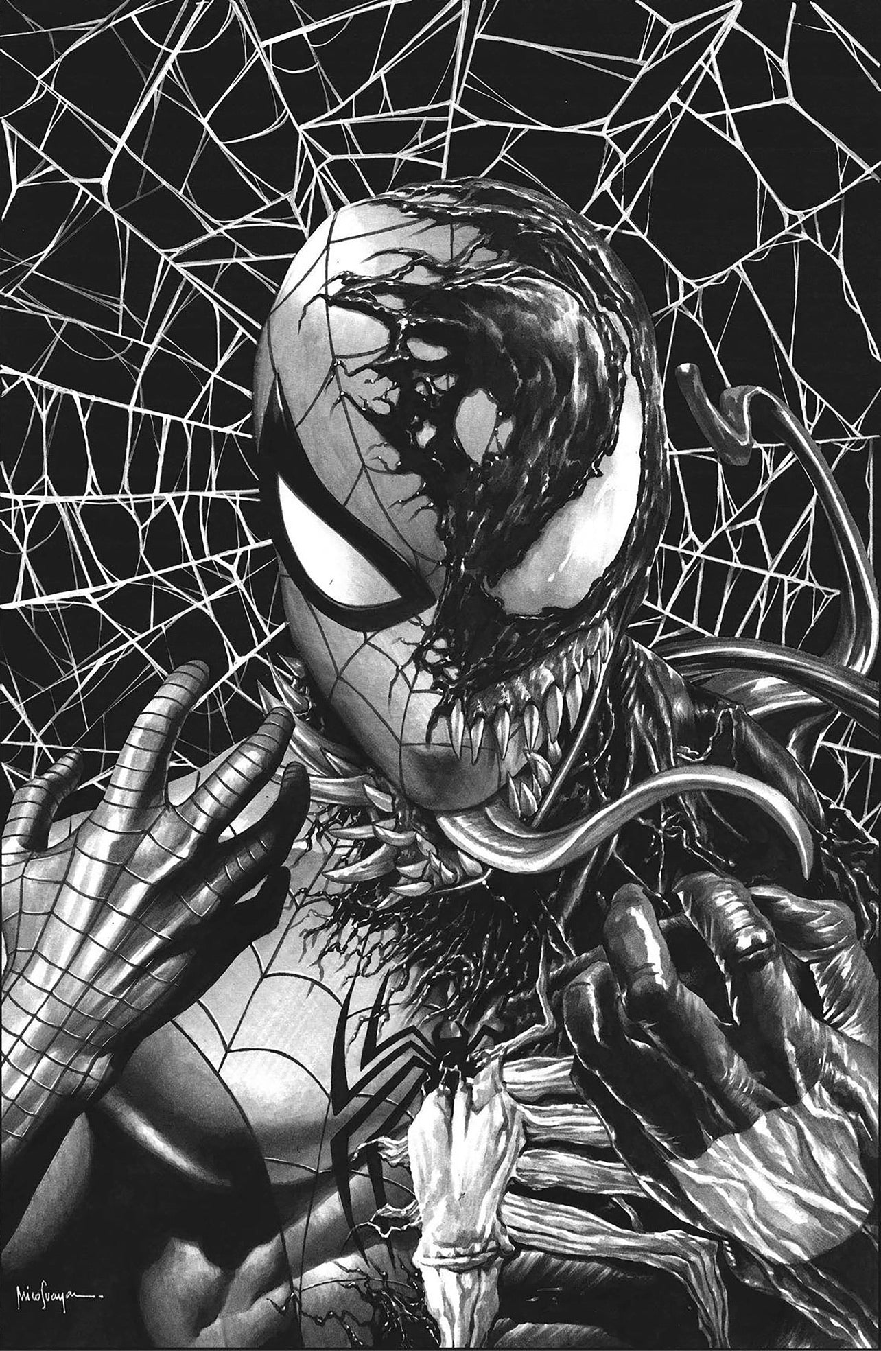 SPIDER-MAN SPIDERS SHADOW #1 MICO SUAYAN EXCLUSIVE VARIANT