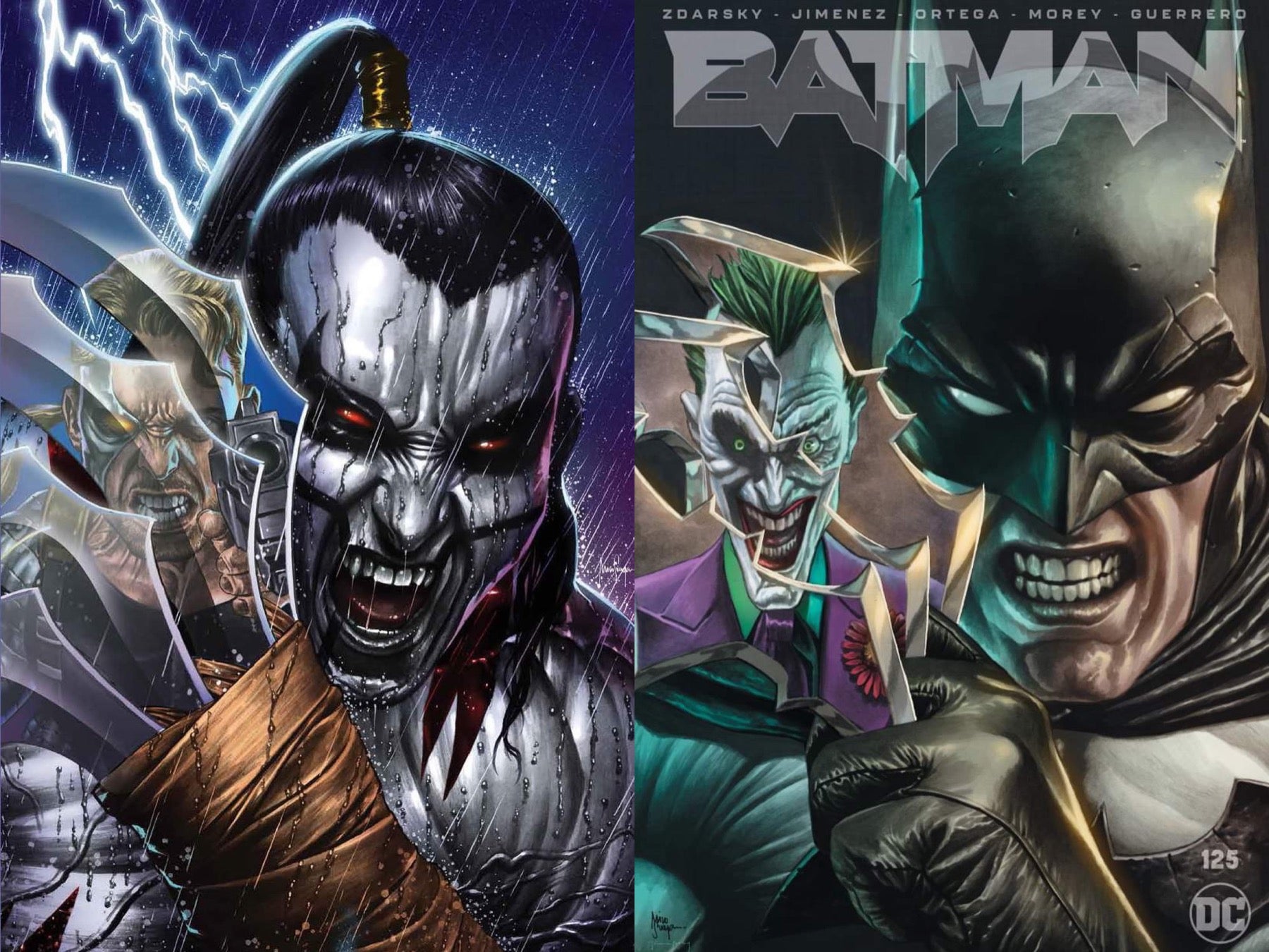 BATMAN #125 CYBERFORCE #1 MICO SUAYAN EXCLUSIVE HOMAGE SET