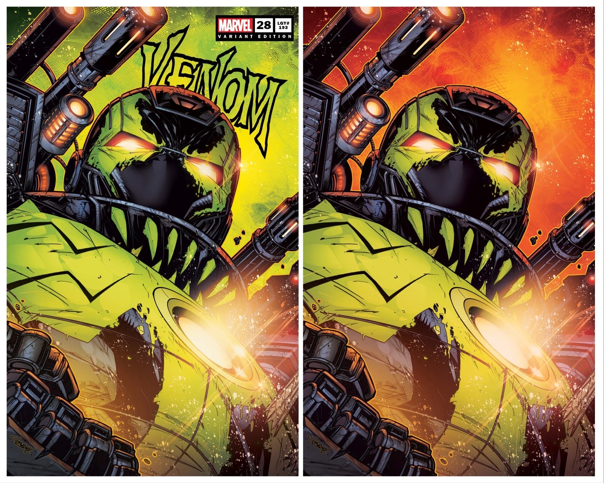VENOM #28 JONBOY MEYERS EXCLUSIVE VIRUS VARIANT